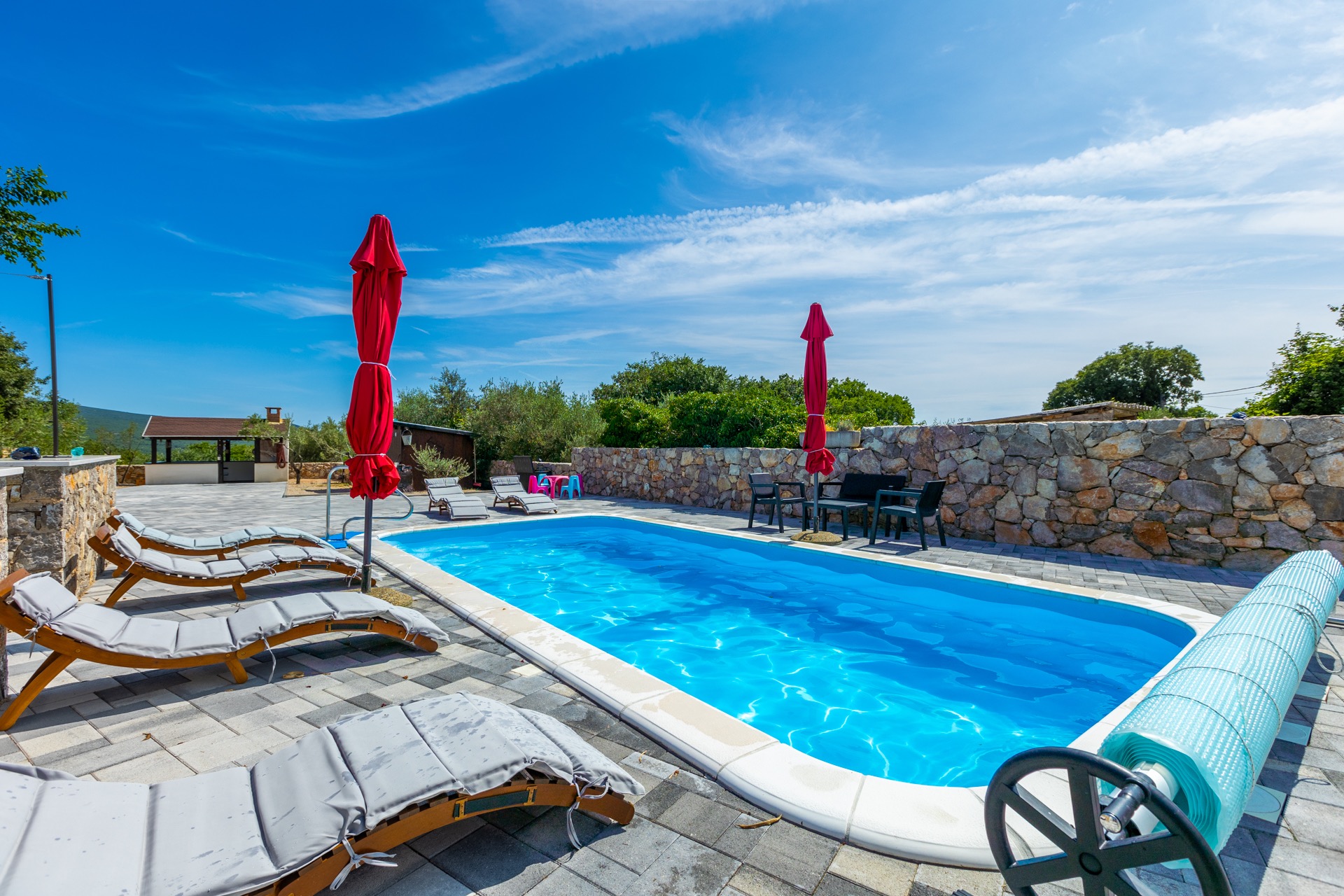 Ferienhaus mit Swimmingpool 