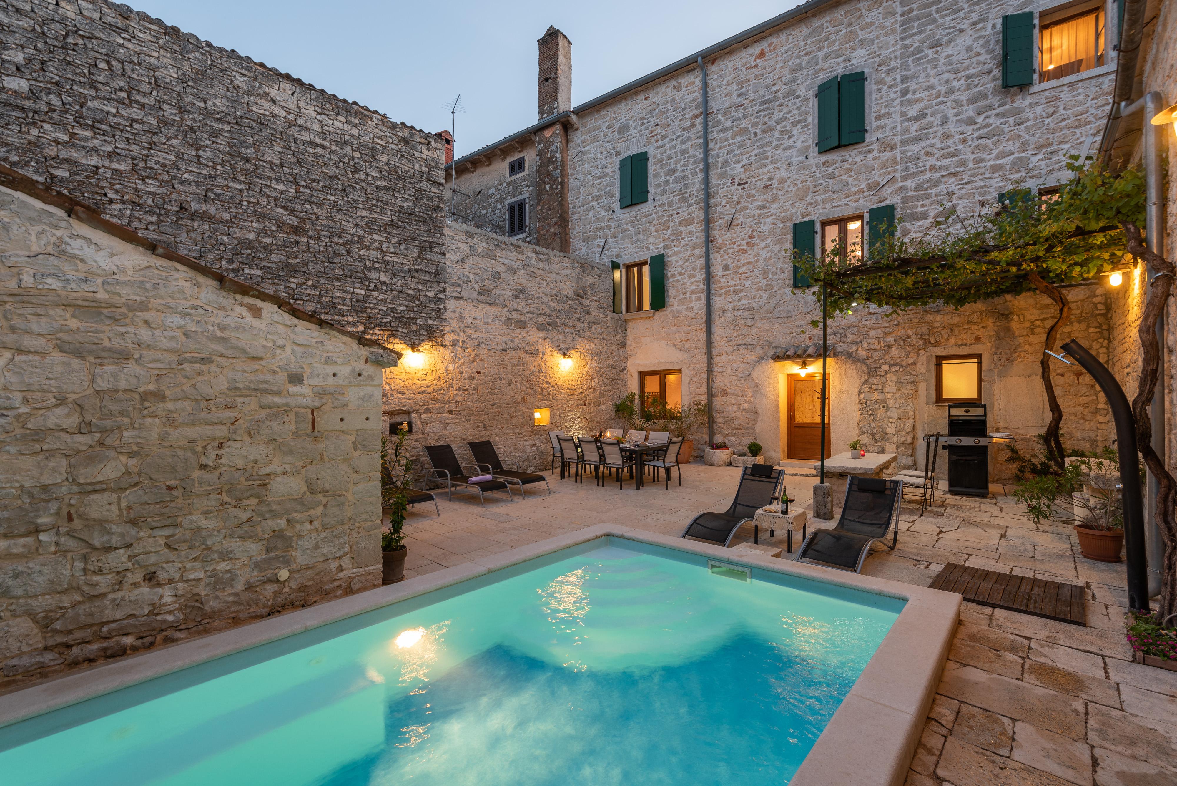 Traditionelles istrisches Haus in Svetvincenat