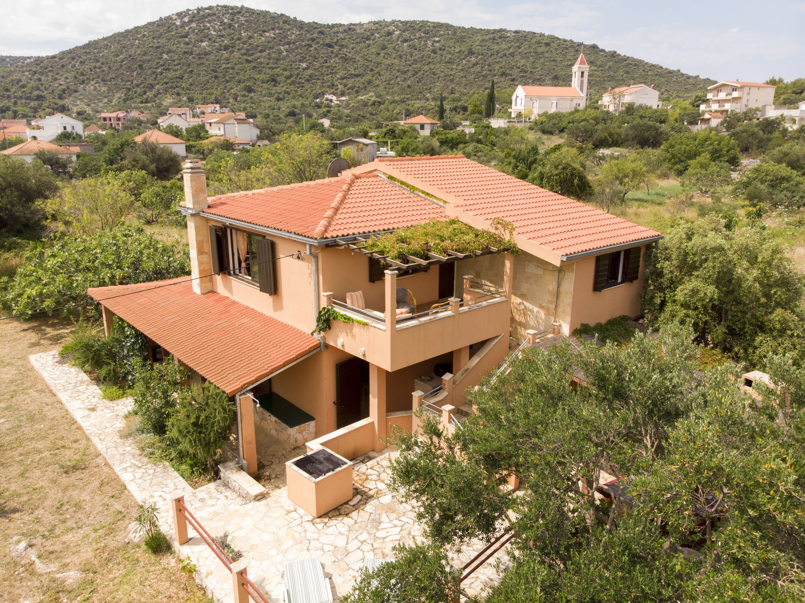 Ferienhaus mit Garten