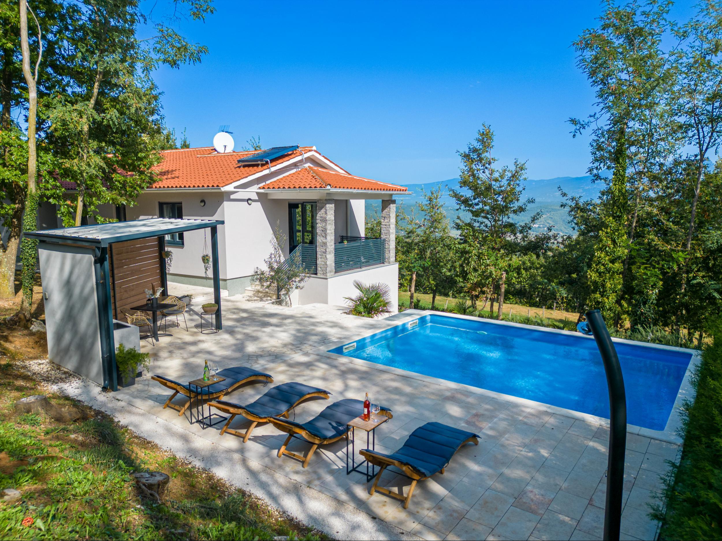 Moderne Villa im Herzen Istriens