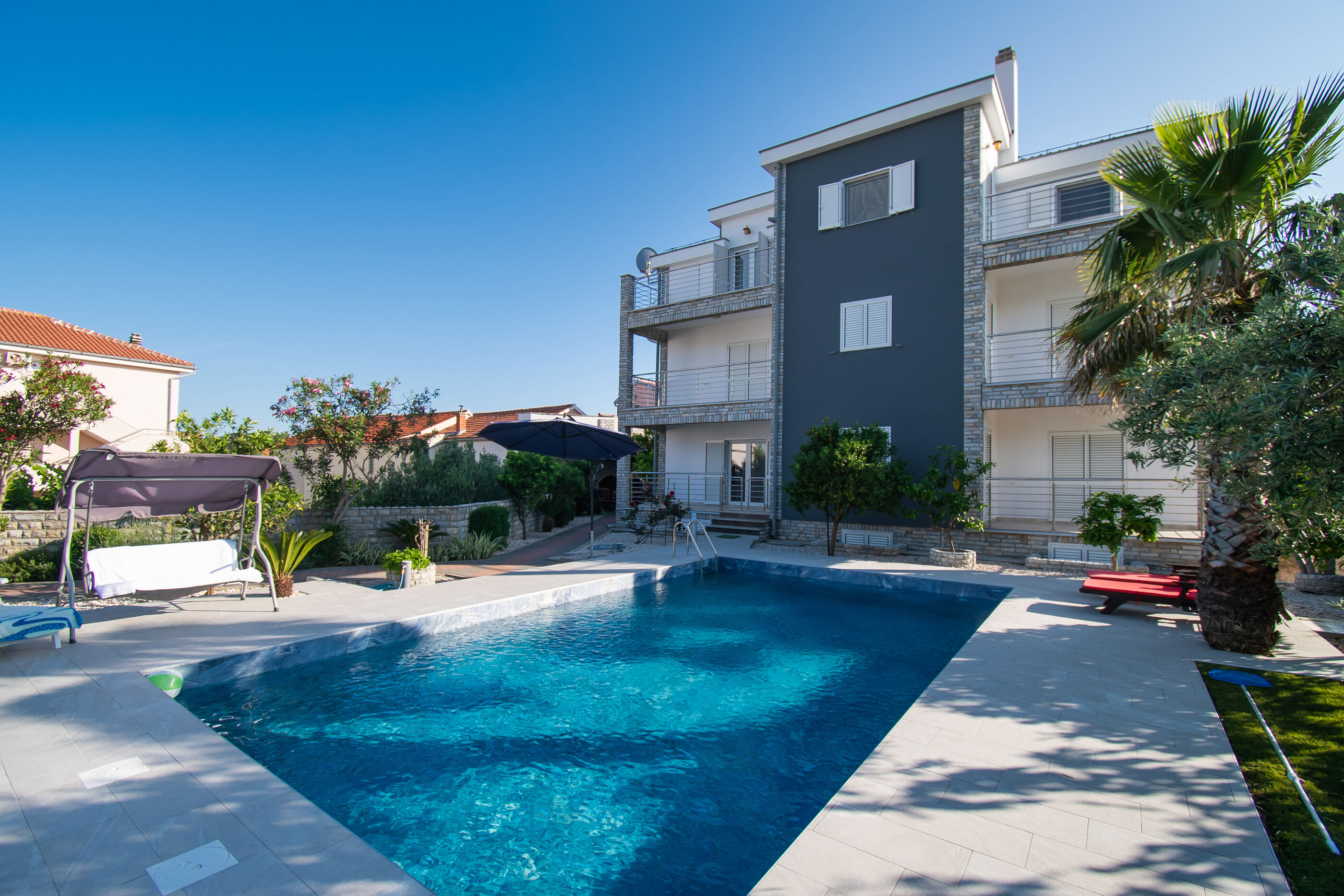Ein Apartment einen perfekten Urlaub, nur 30 m vom Strand entfernt
