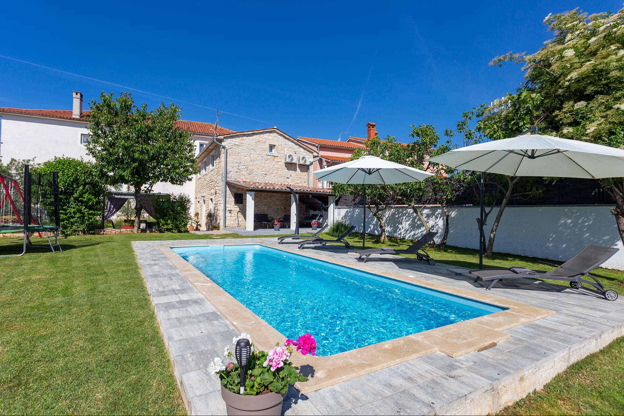 Gemütliches Ferienhaus mit Swimmingpool in Istrien