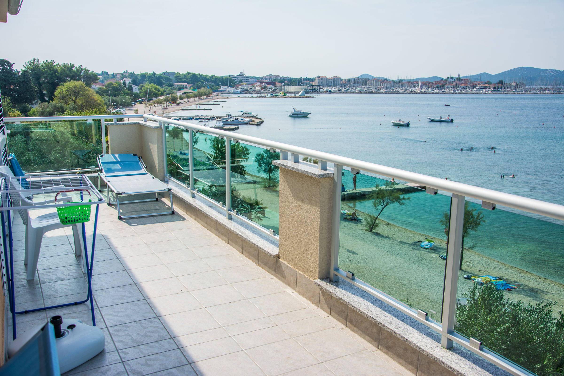 Ferienwohnung direkt am Strand in Biograd