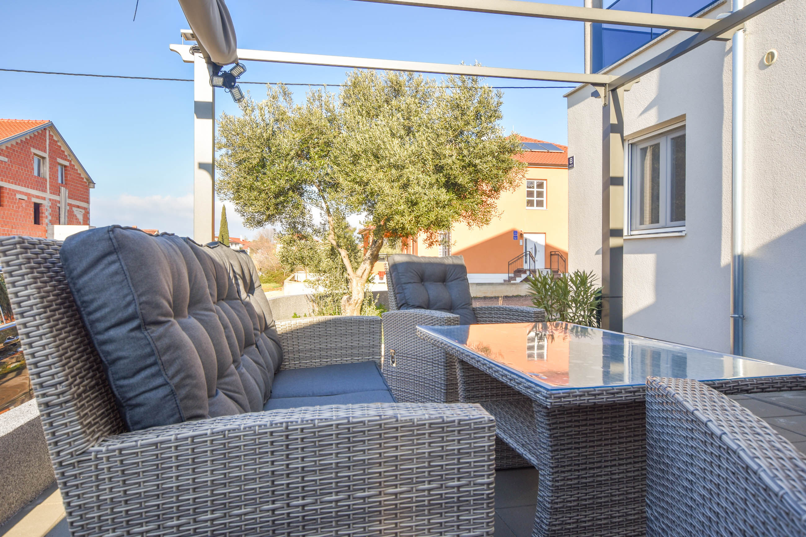 Moderne Ferienwohnung in Biograd na Moru, für Ihren gemütlichen Urla