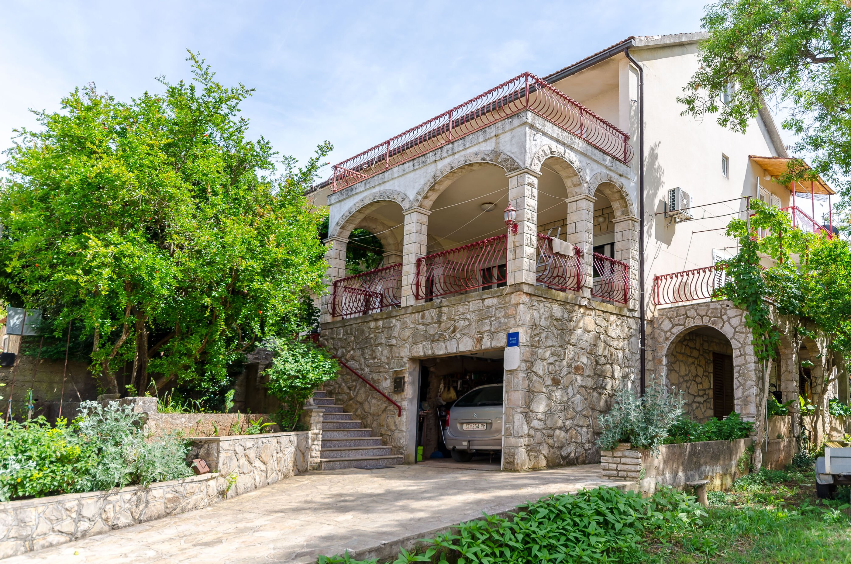 Ferienzimmer mit Balkon in Vrboska