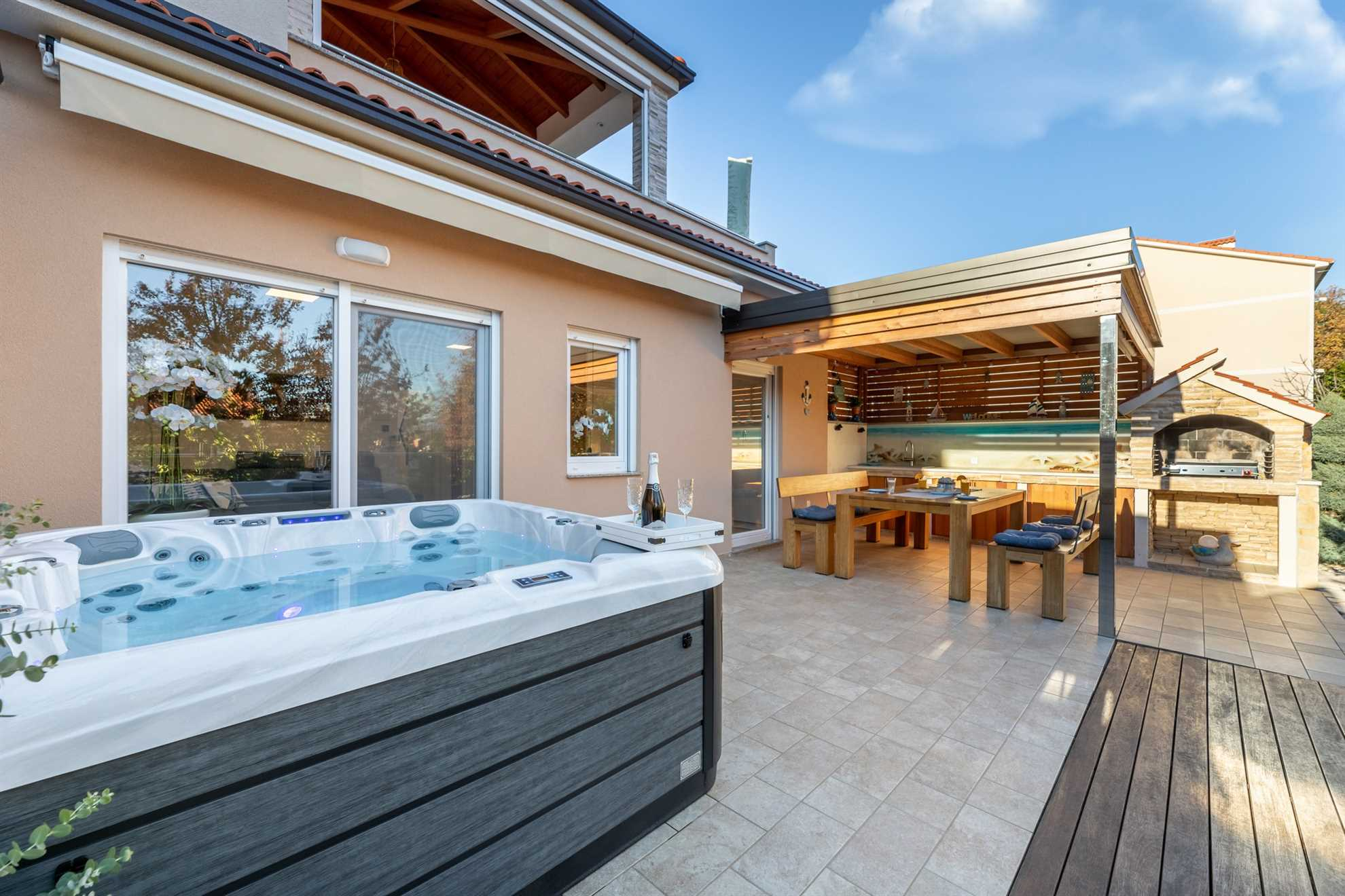 FeWo mit Whirlpool in der Bucht Soline (Insel Krk)