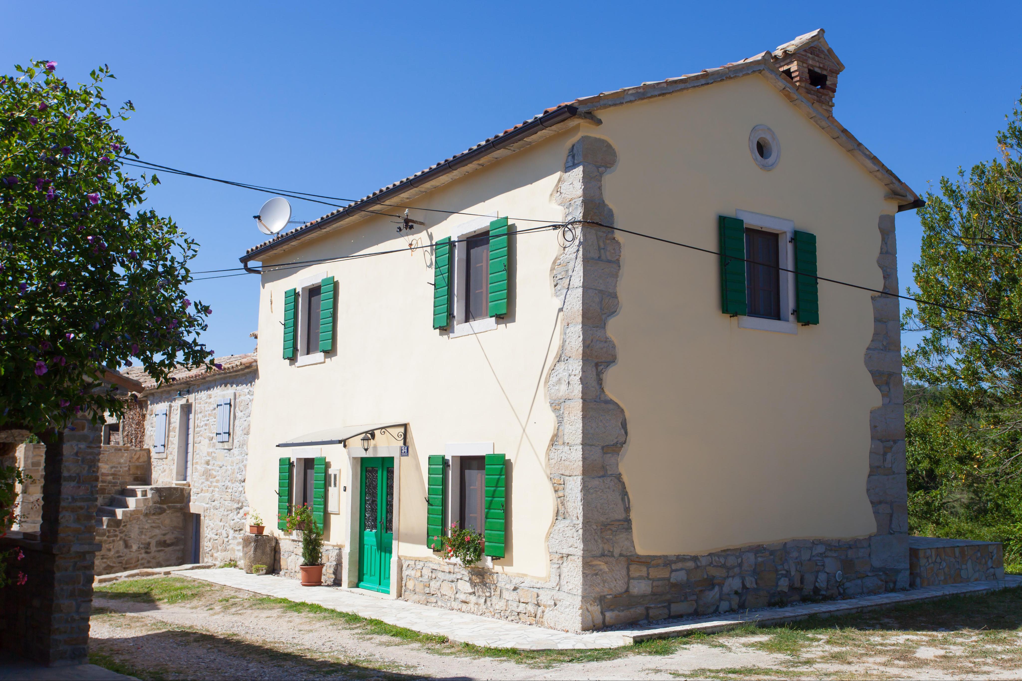 Villa mit Pool in Pažin bei Istrien