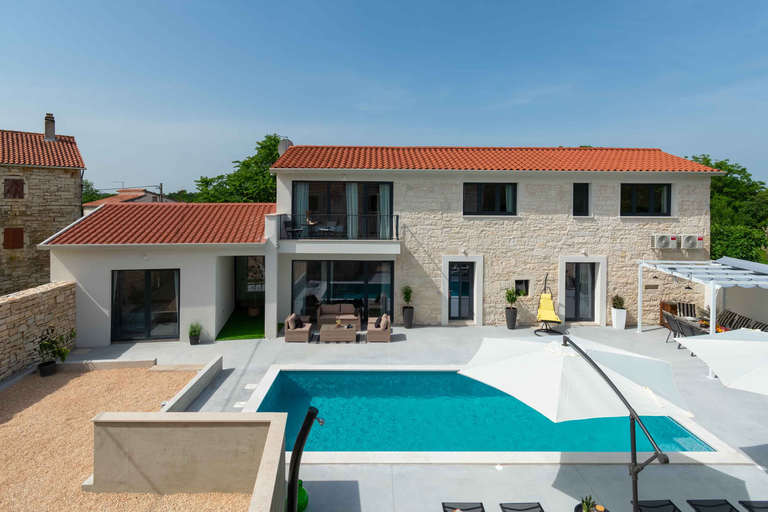 Modernes Designer Villa - Moderner Stil und Kulturerbe