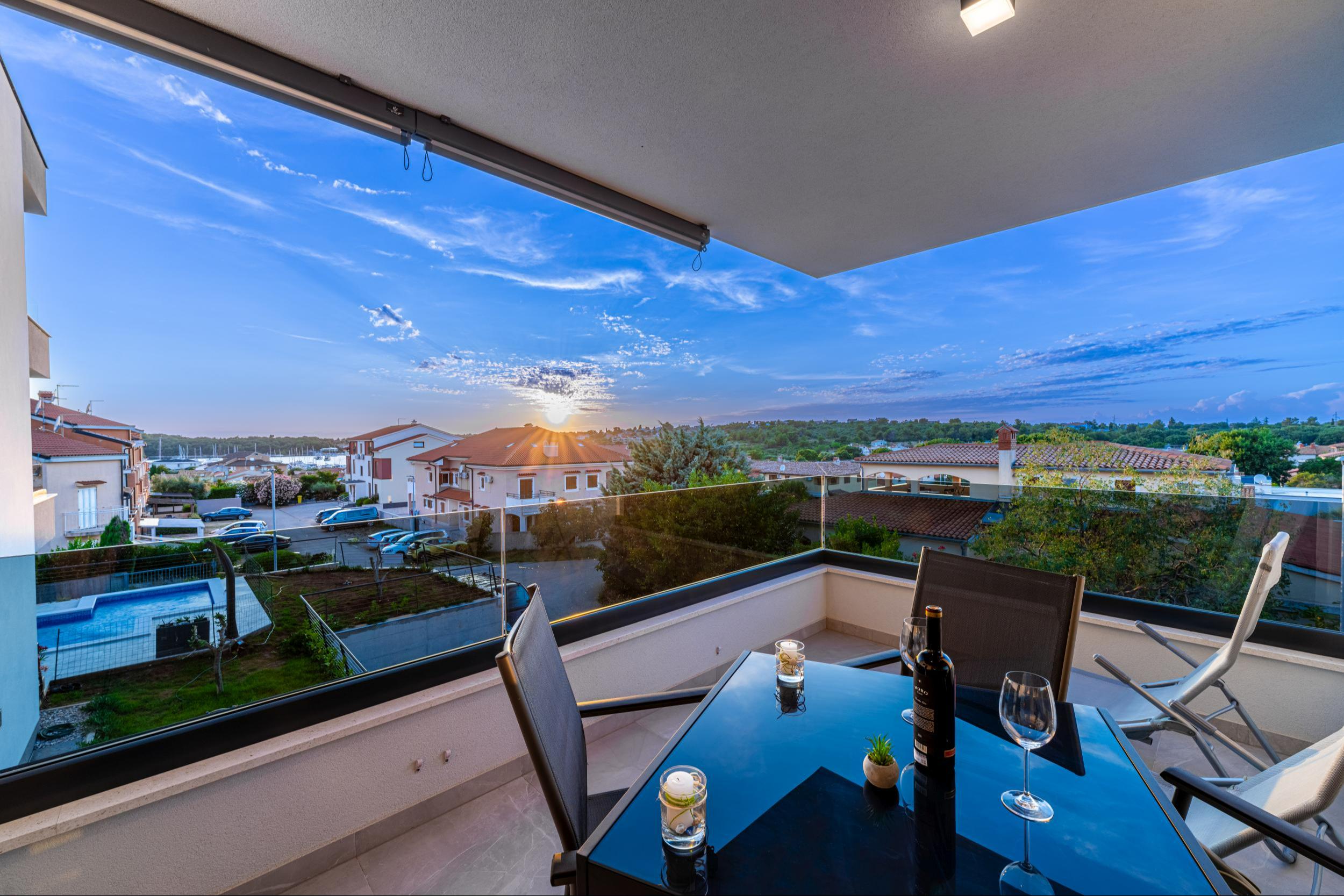 Wunderschönes Apartment mit 2 Schlafzimmern und Meerblick