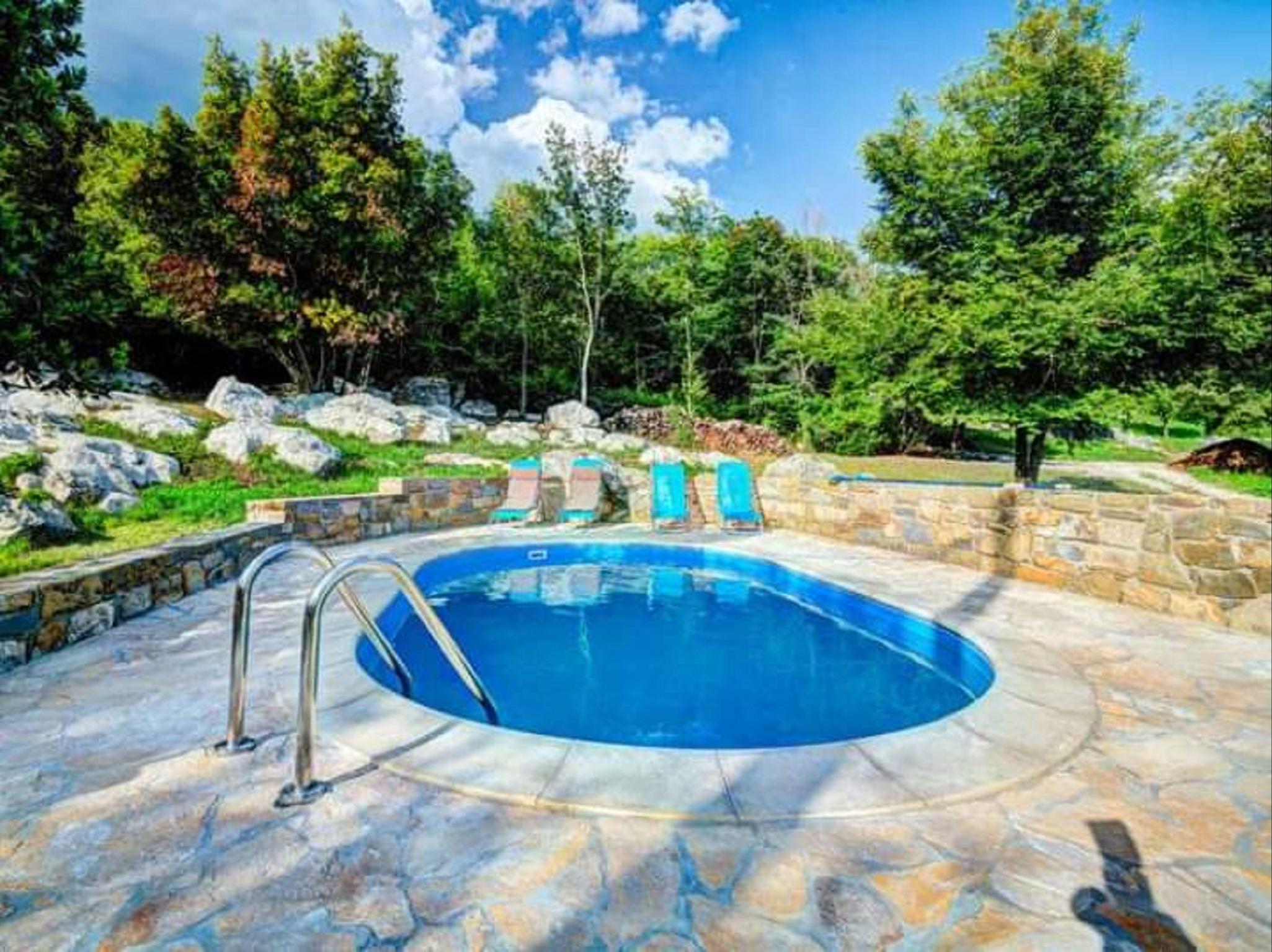 Ferienhaus mit Swimmingpool in Brnobići bei Buzet