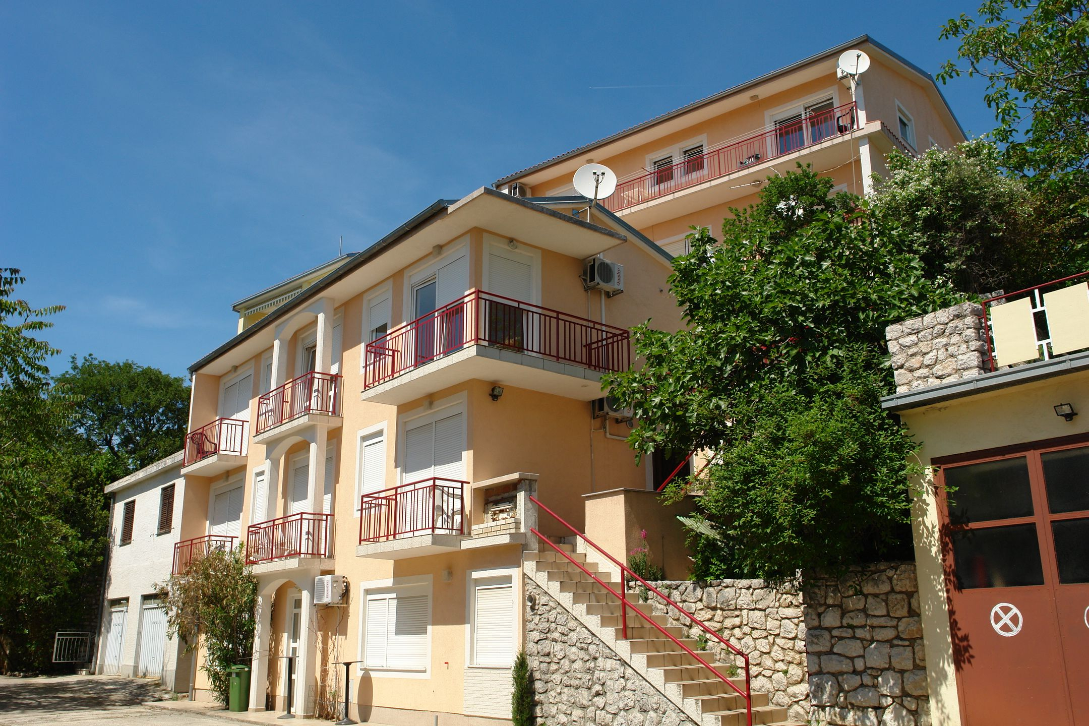 In Nähe des bekannten Sandstrandes liegt dieses Studio in Crikvenica