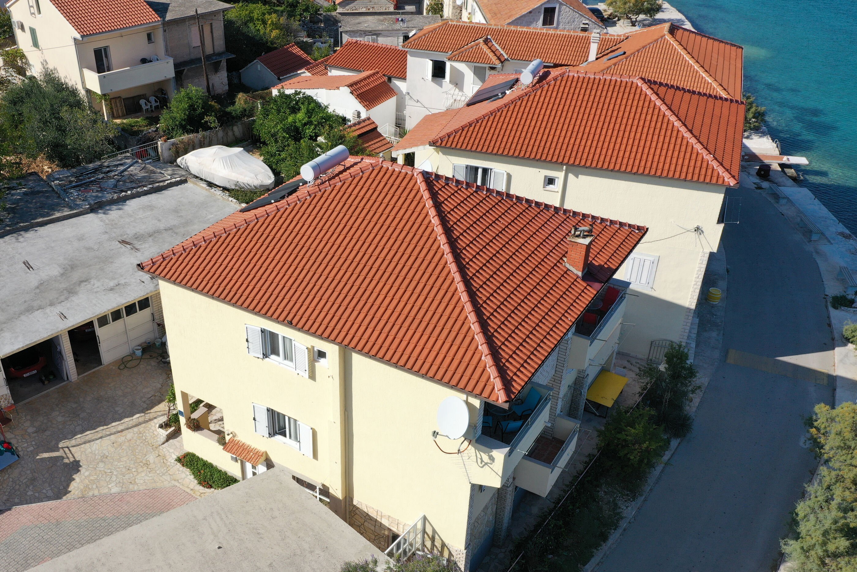 Schönes Apartment mit Meerblick