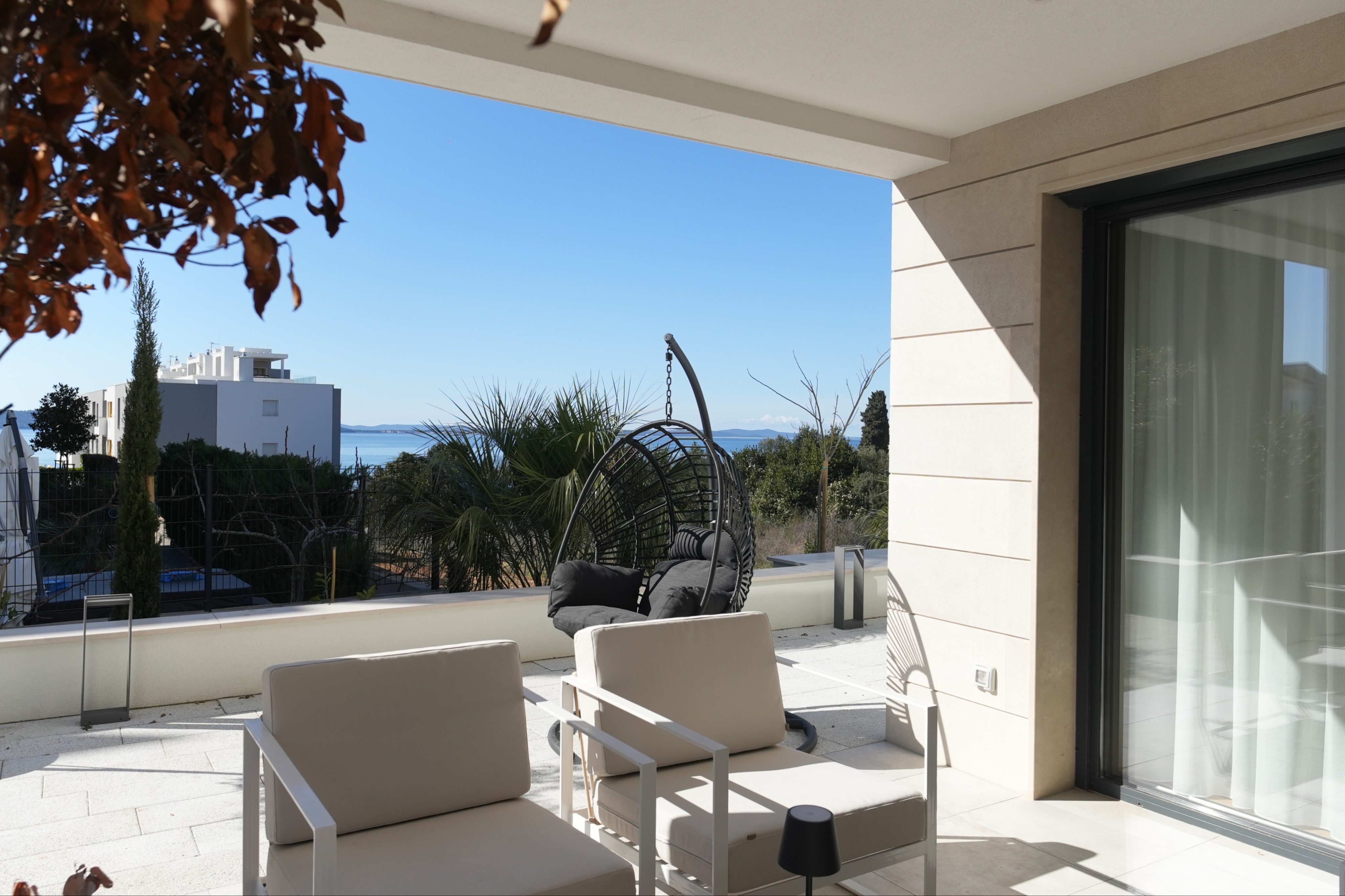 Moderne Ferienwohnung mit  Gemeinschaftspool in Zadar