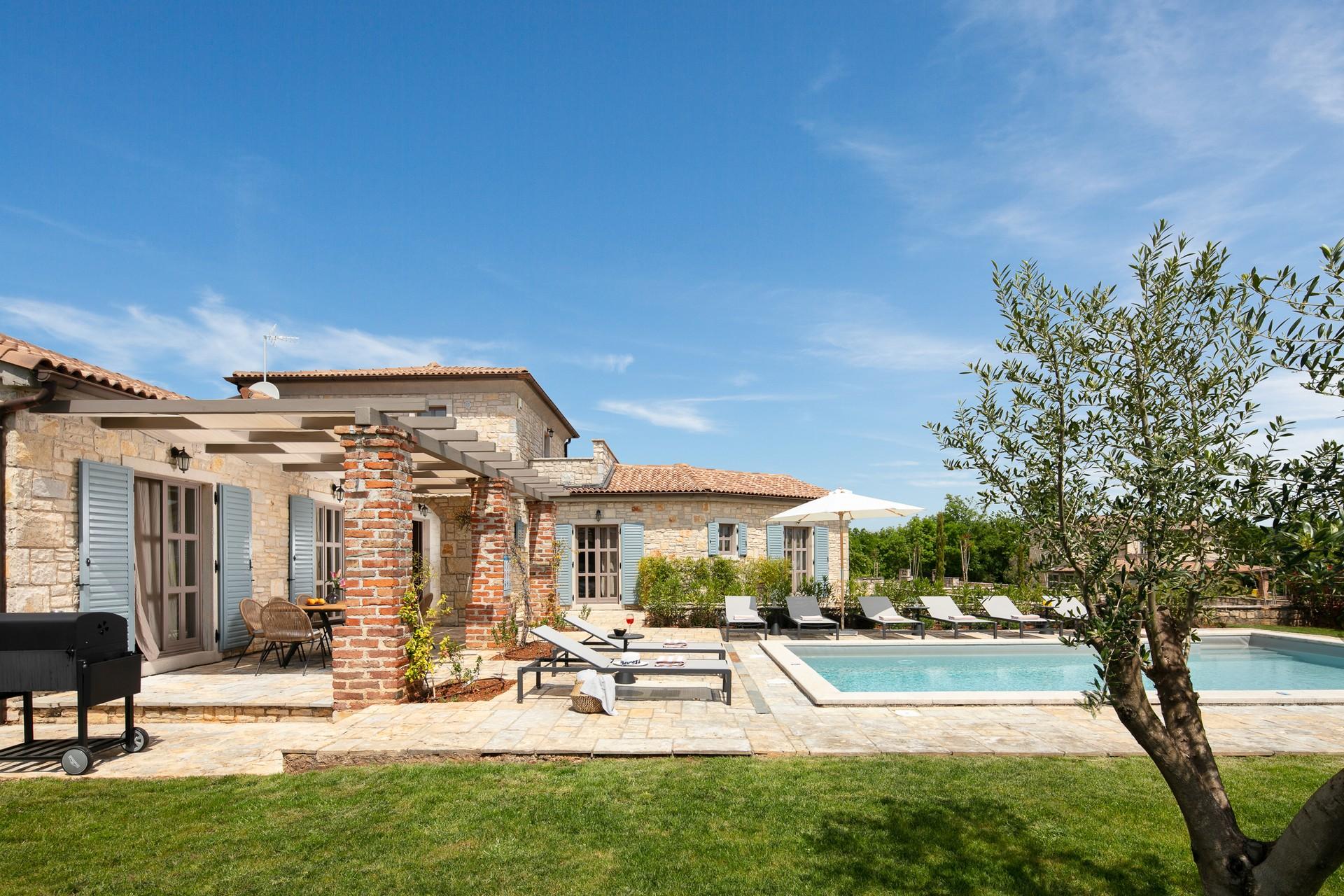 Schöne Villa mit privaten Garten & Swimmingpool in Istrien