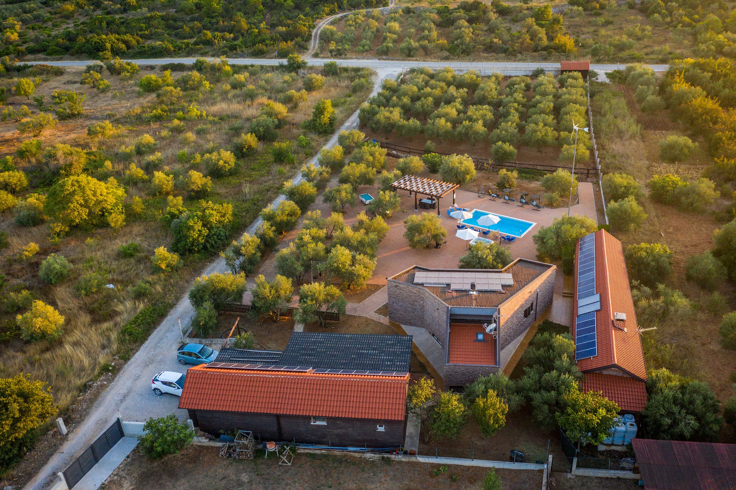 Villa mit privatem Swimmingpool bei Tisno
