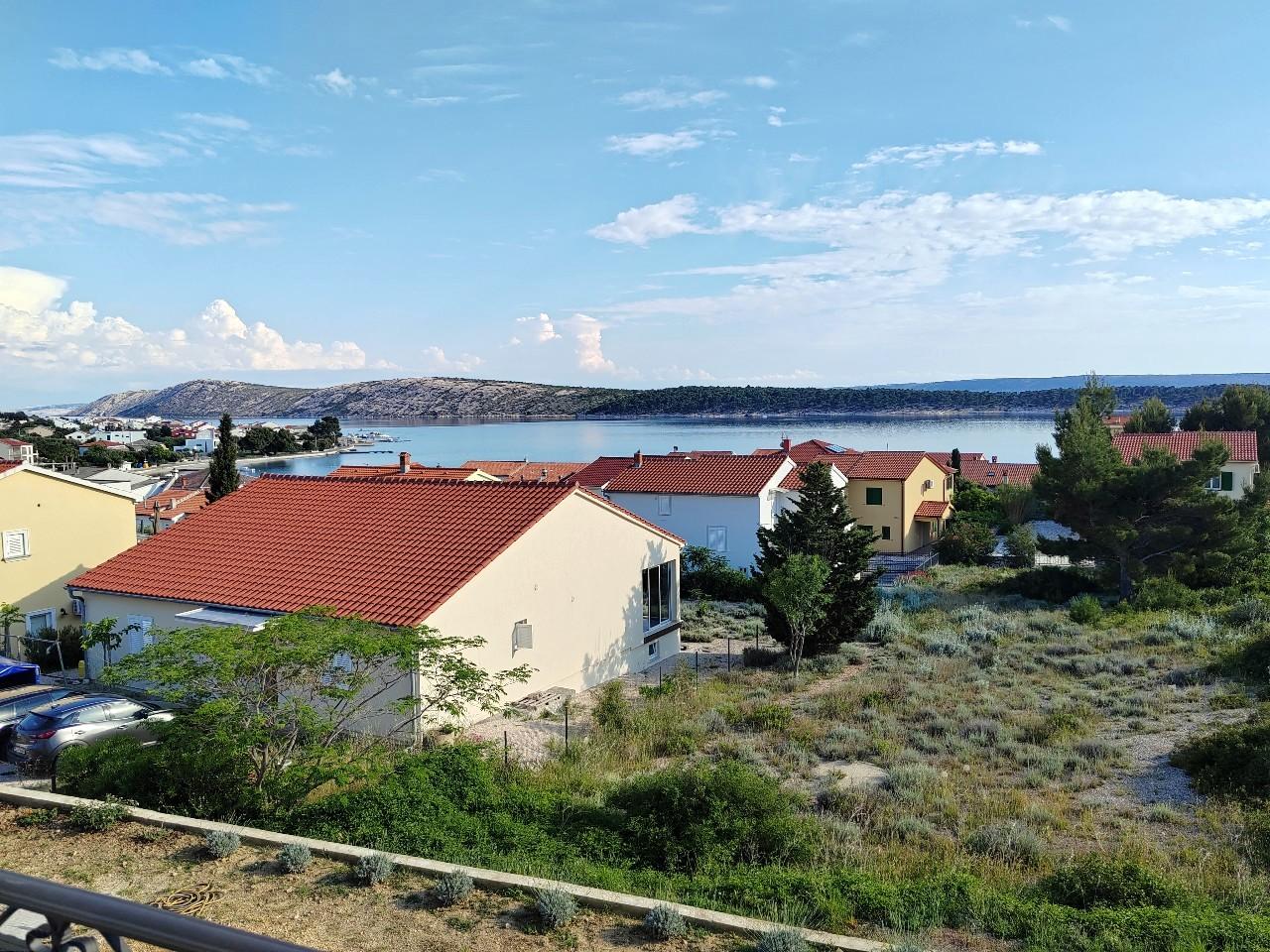 Apartment für 2-4 Personen in Barbat mit herrlichen Blick aufs Meer