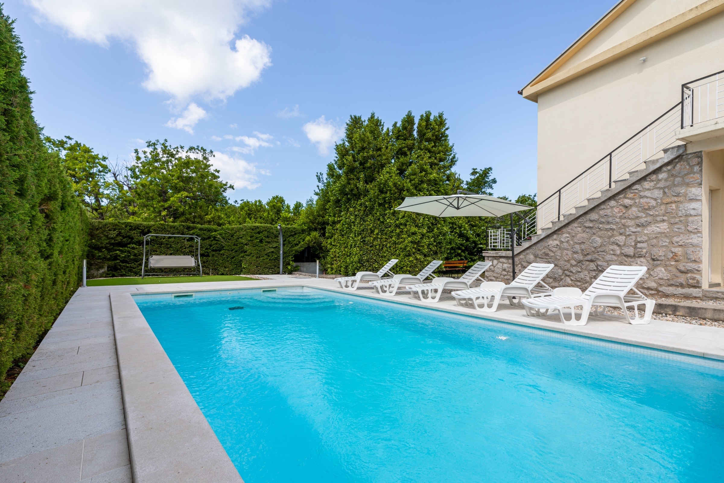 Wunderschöne Villa mit Pool für bis zu 10 Personen 400 m vom Meer 