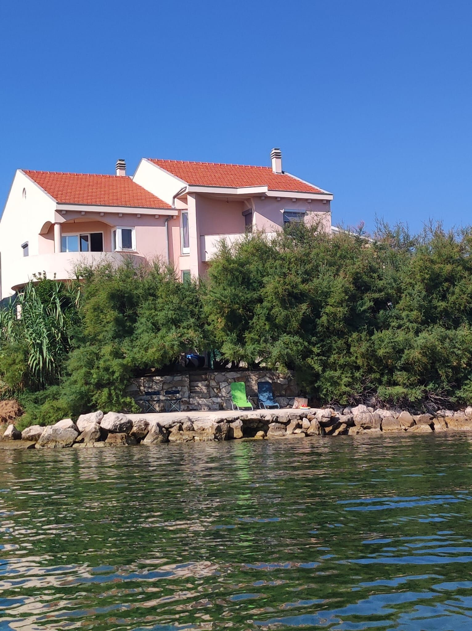Wohnung mit Blick aufs Meer, ausgestattet mit Satelite TV, Wi-FI 