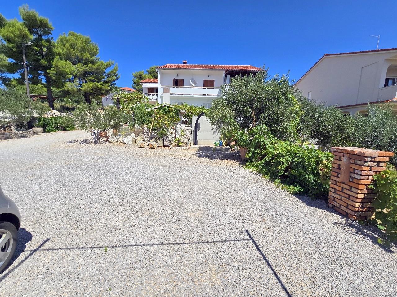 Apartment für 2 - 3 Personen in Barbat mit Klima, Meerblick, Internet