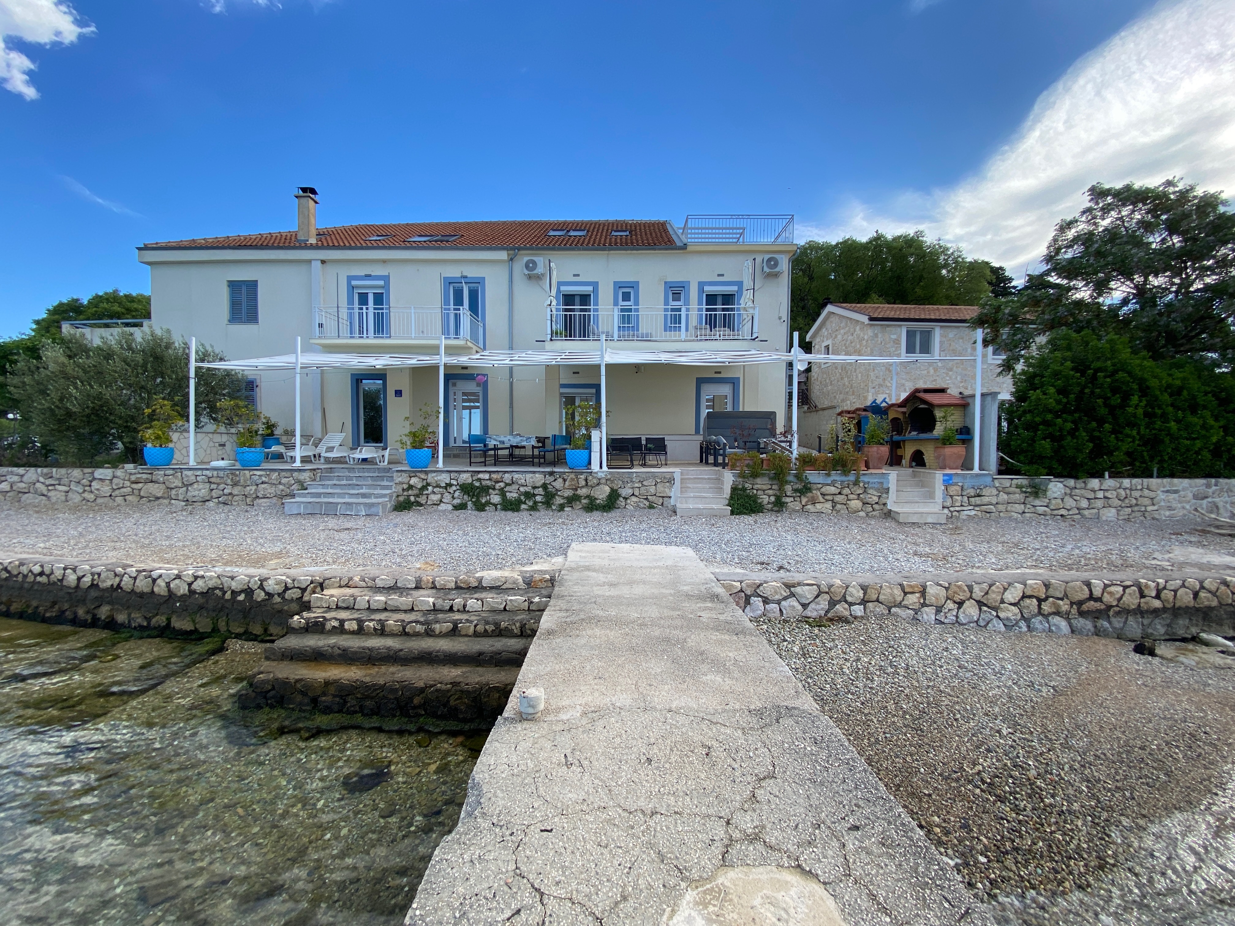 Fewo direkt am Strand mit Balkon & Terrasse