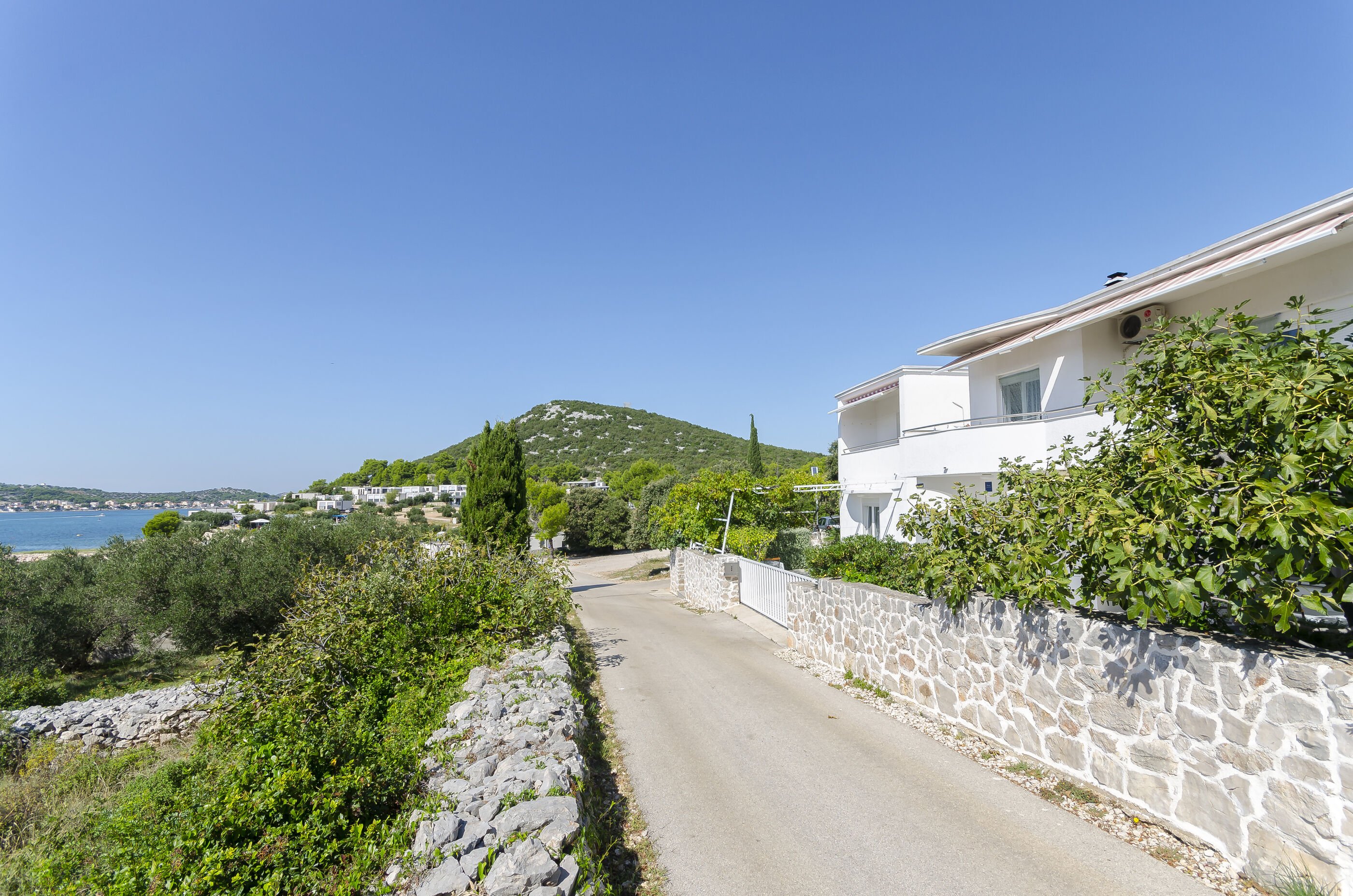 Ferienwohnung in Tisno mit Klima, Meerblick, Internet