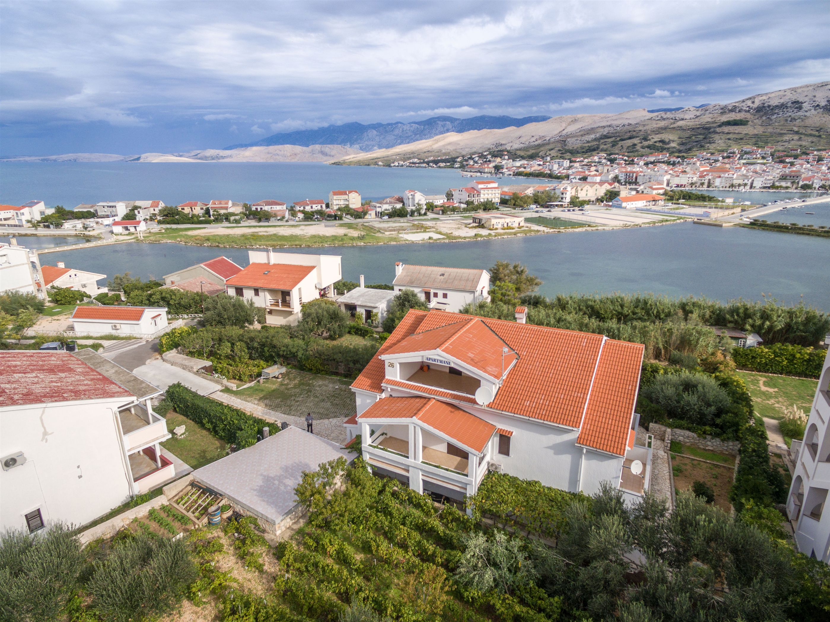 Studio in Pag mit Klima, Sat-TV, Internet
