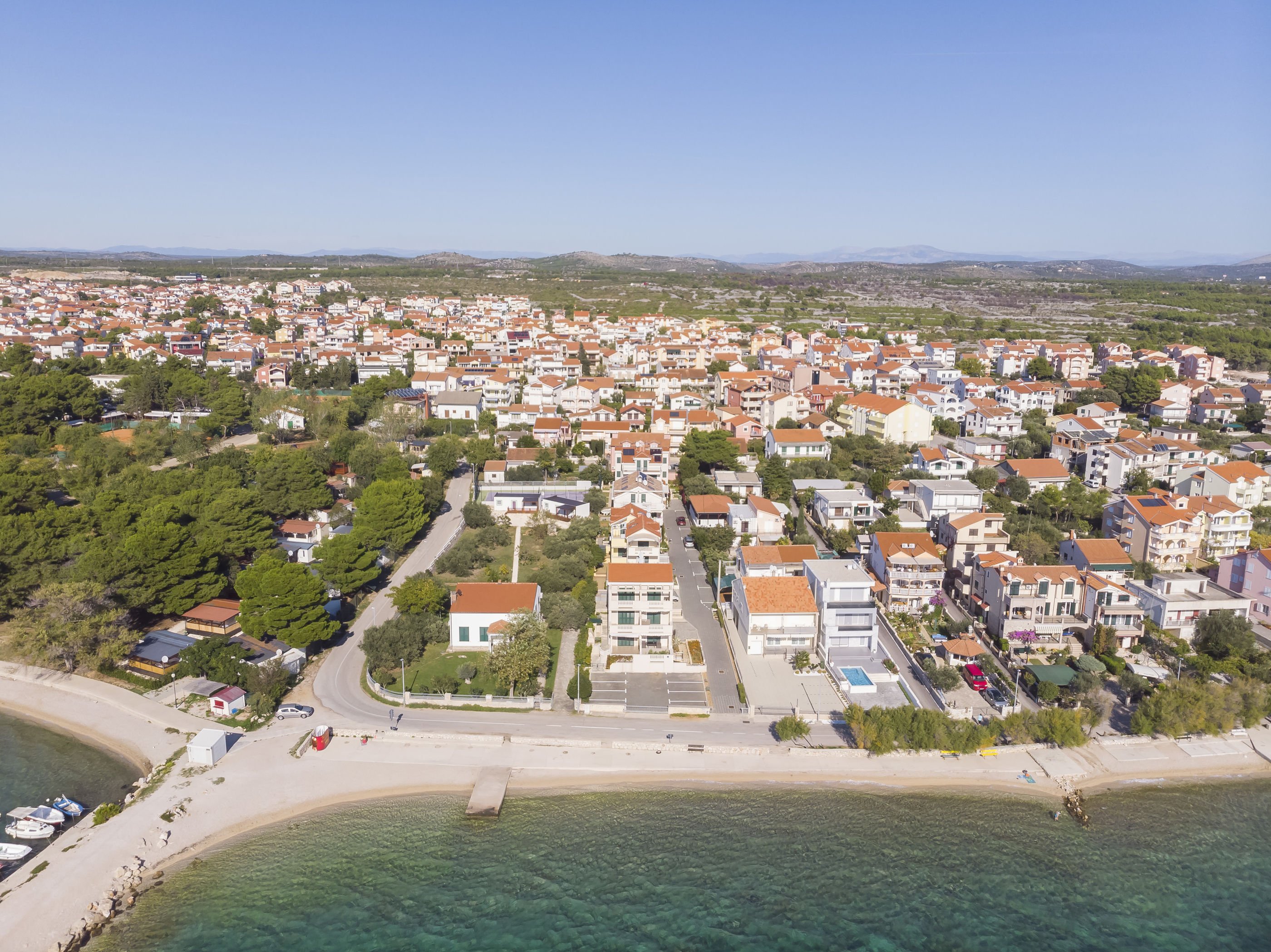 Ferienwohnung in Vodice mit Klima, Internet, Grill