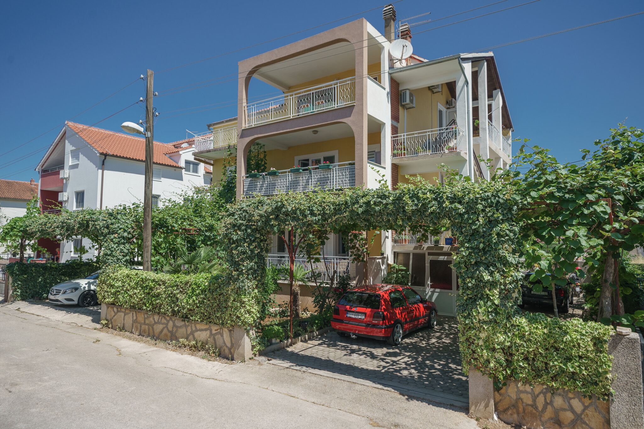 Ferienwohnung in Vodice mit Klima, Internet, Grill