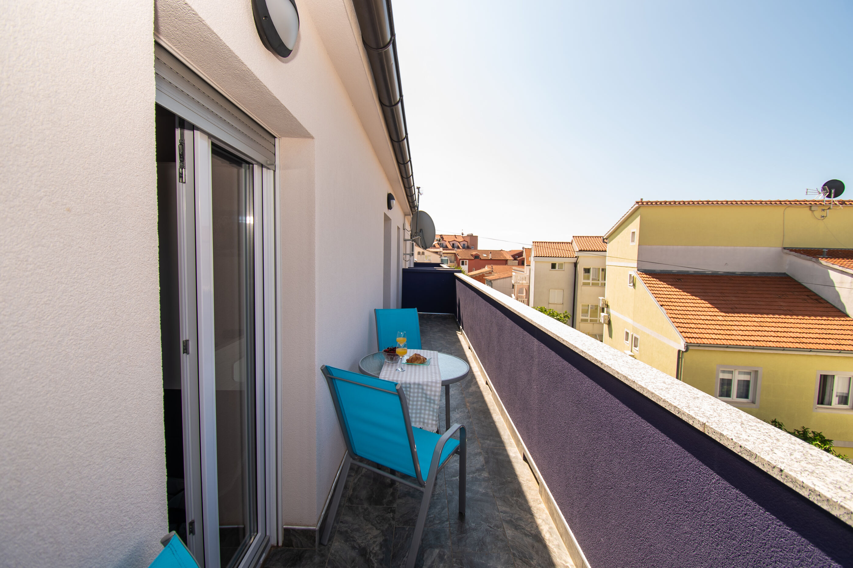 Ferienwohnung in Vodice mit Klima, Meerblick, Internet