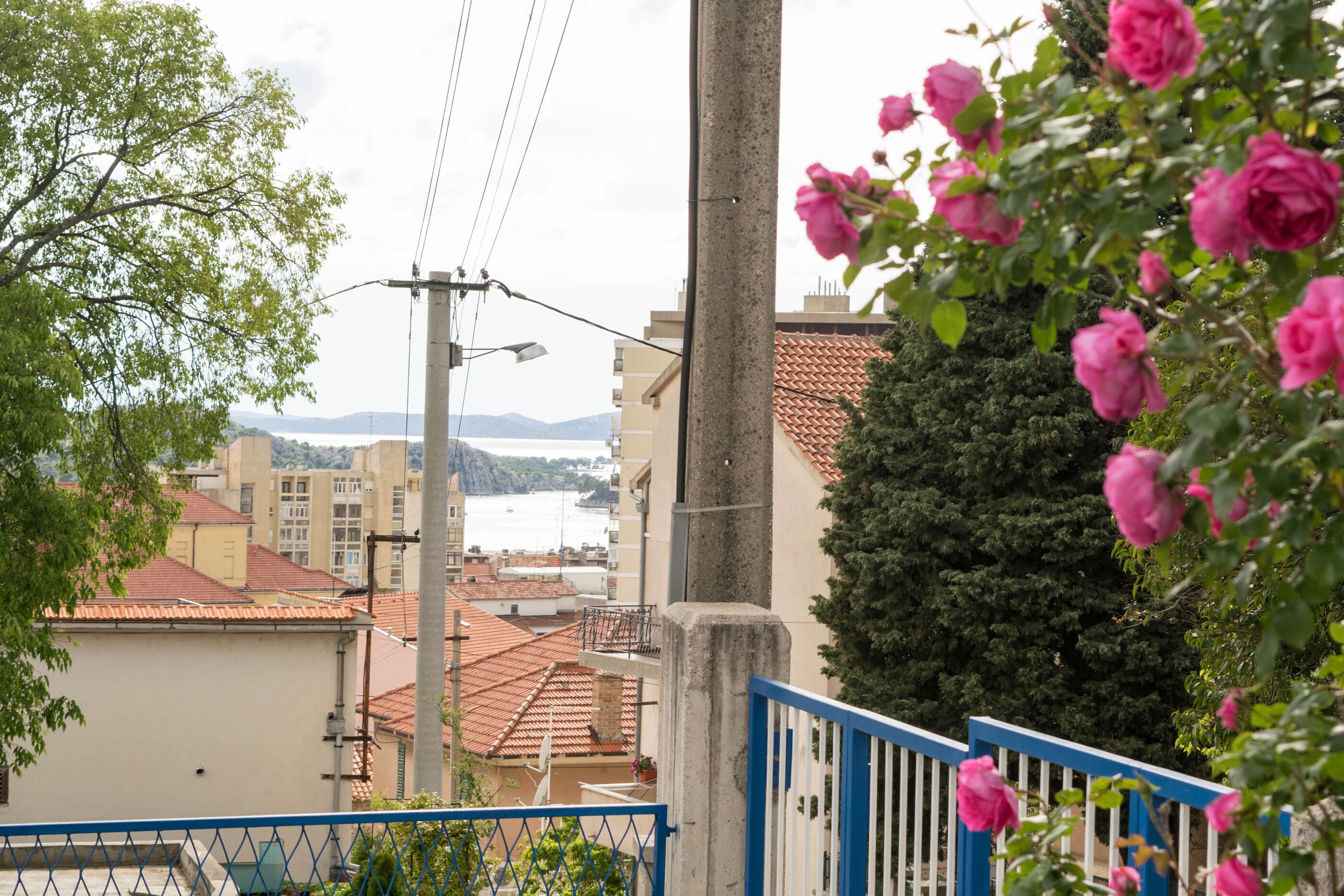Ferienwohnung in Sibenik mit Klima, Meerblick, Internet