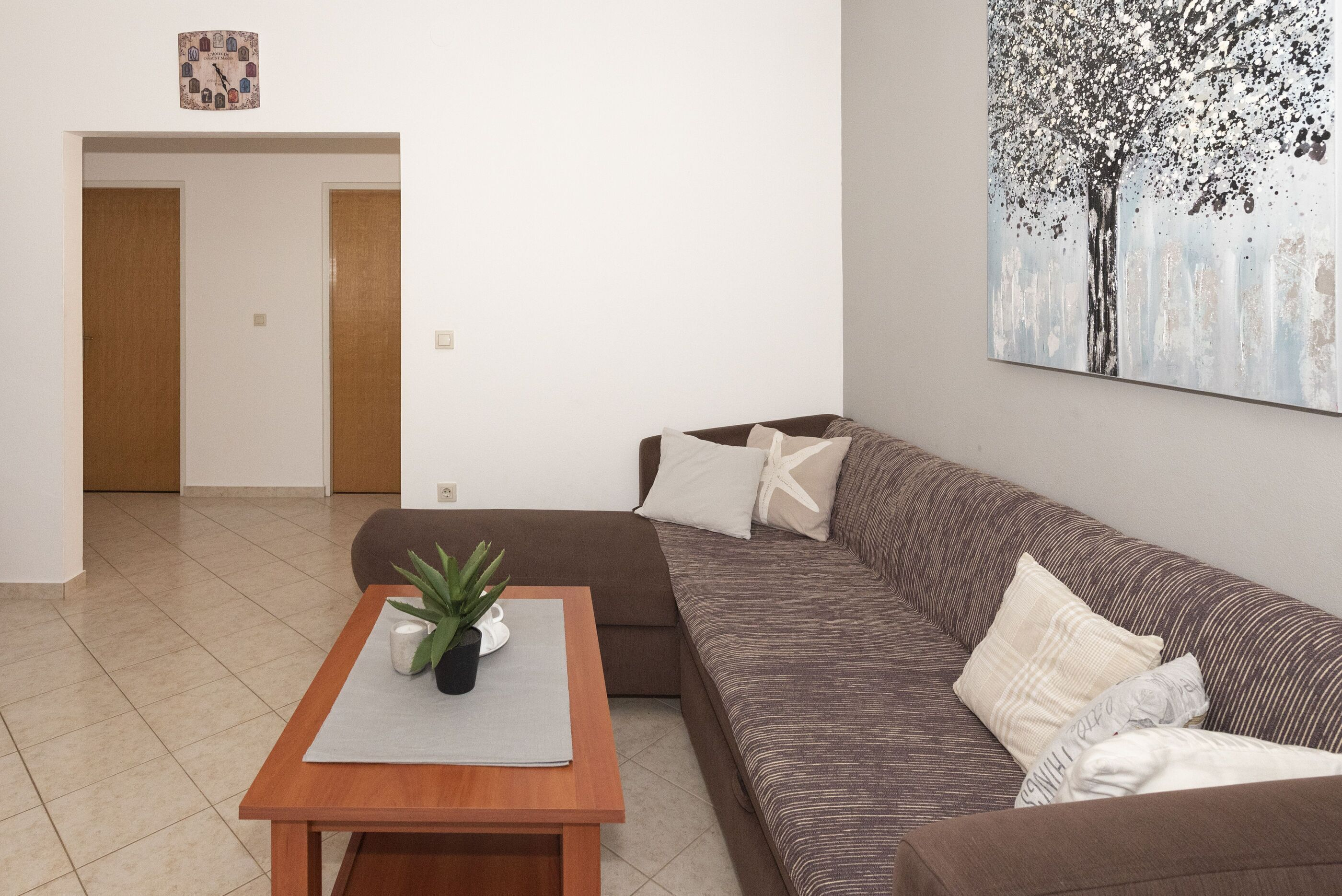 Ferienwohnung in Razanac mit Klima, Meerblick, Internet