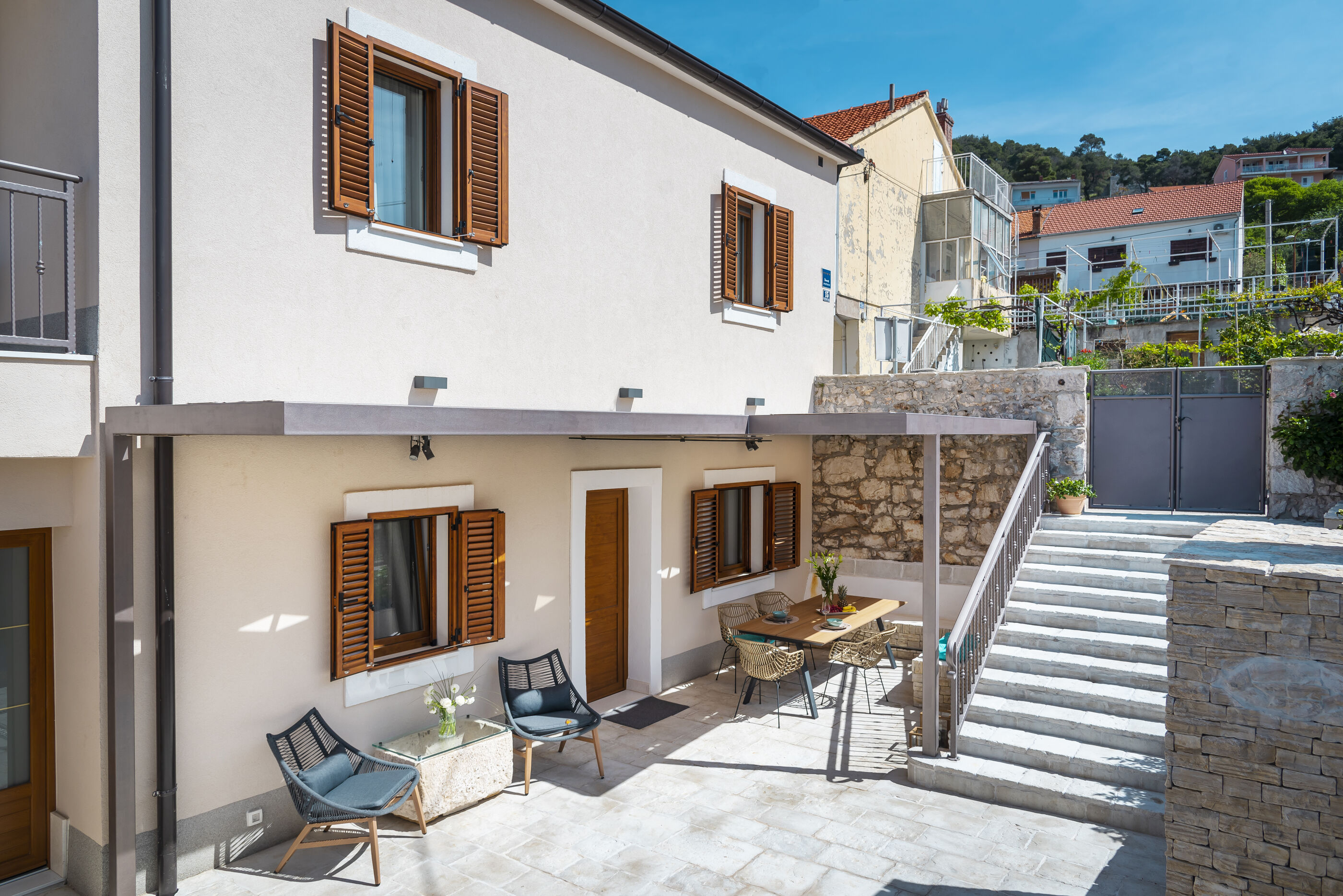 Ferienwohnung in Sibenik mit Klima, Sat-TV, Internet