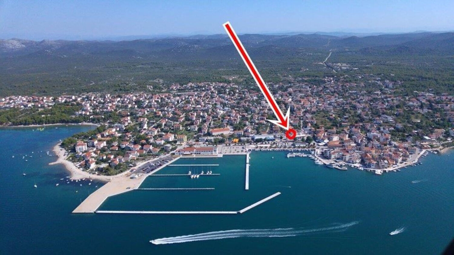 Ferienwohnung in Pirovac mit Klima, Sat-TV, Internet