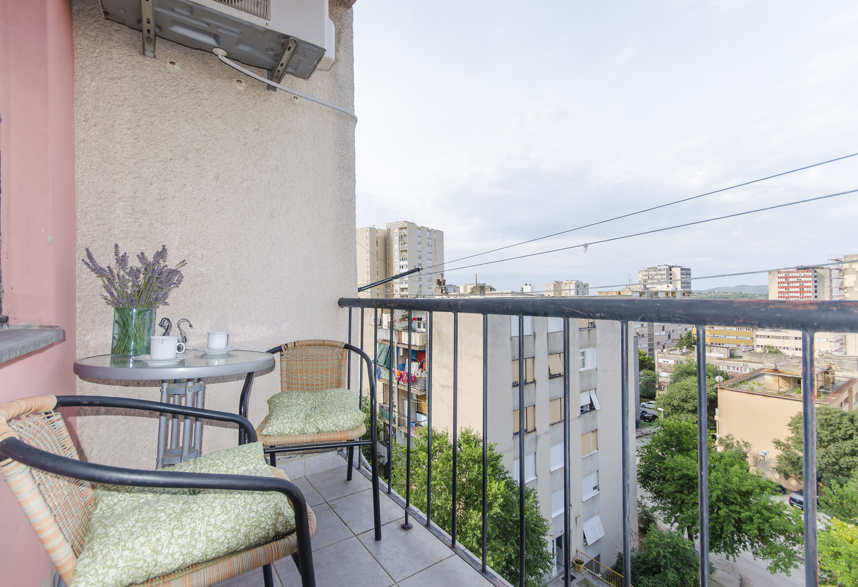 Ferienwohnung in Sibenik mit Klima, Meerblick