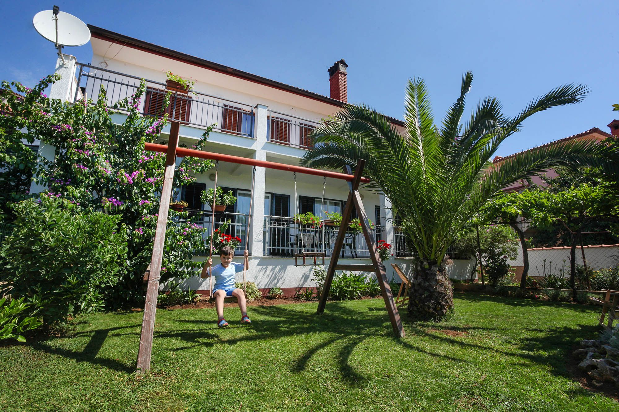 Studio in Banjole mit Klima, Sat-TV, Meerblick