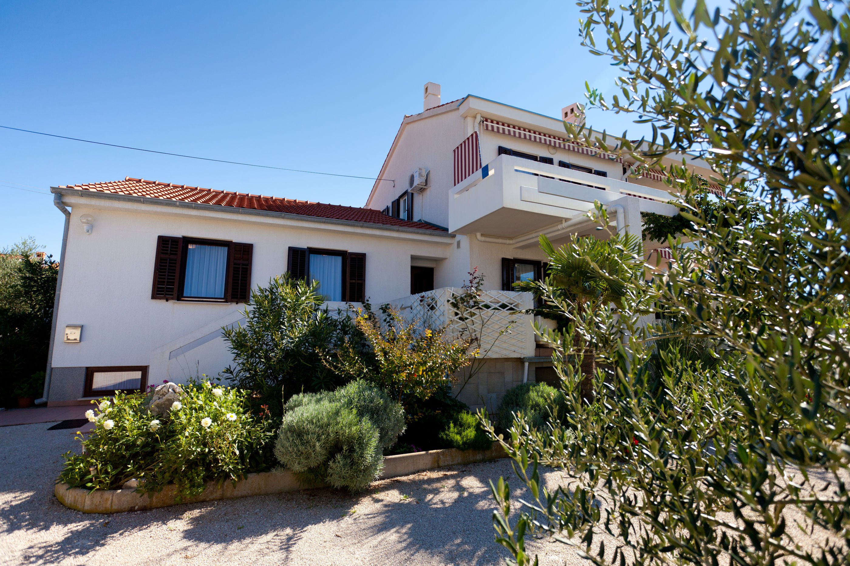 Ferienwohnung in Punat mit Klima, Meerblick, Internet