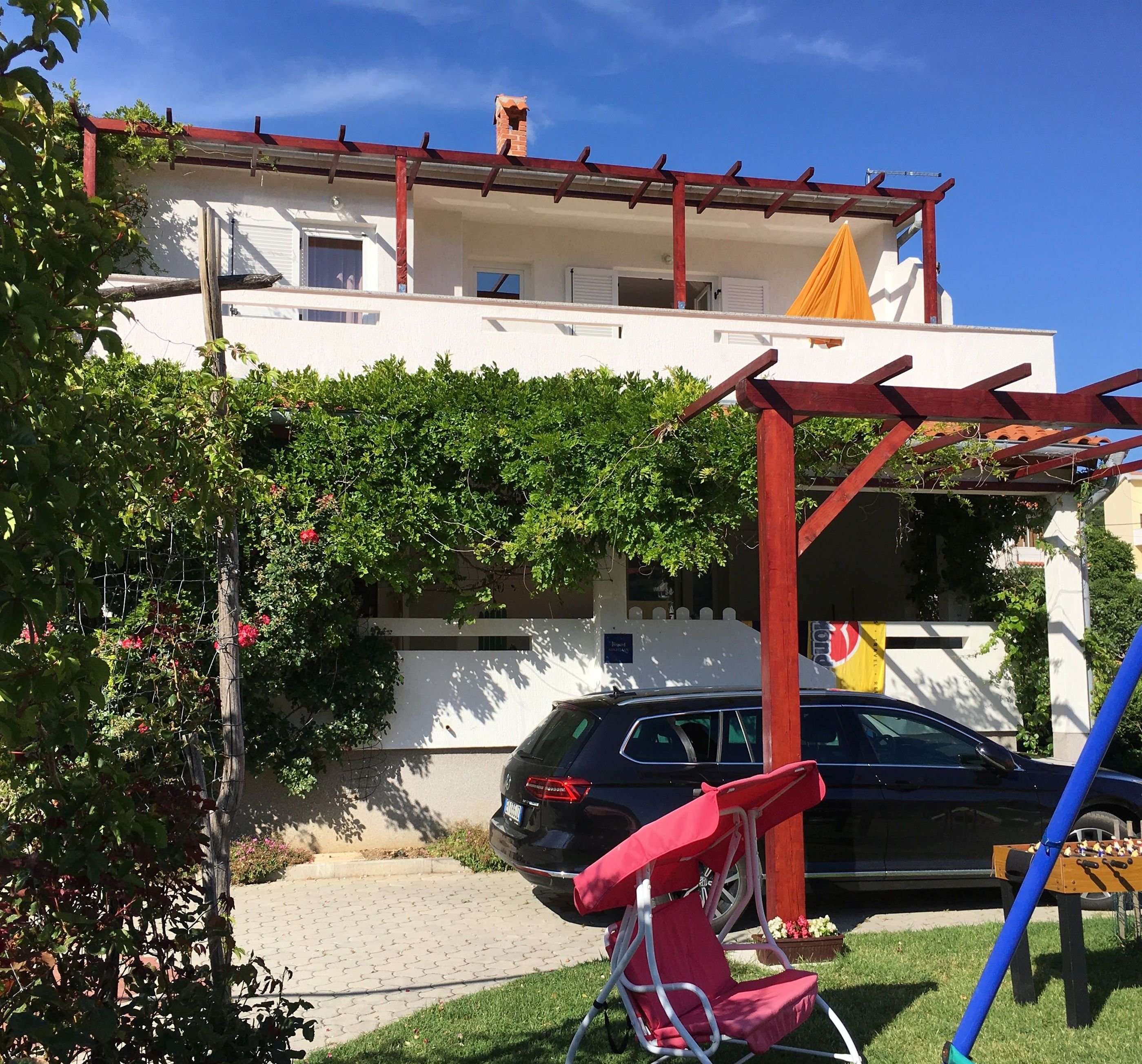 Studio in Baska mit Klima, Sat-TV, Internet