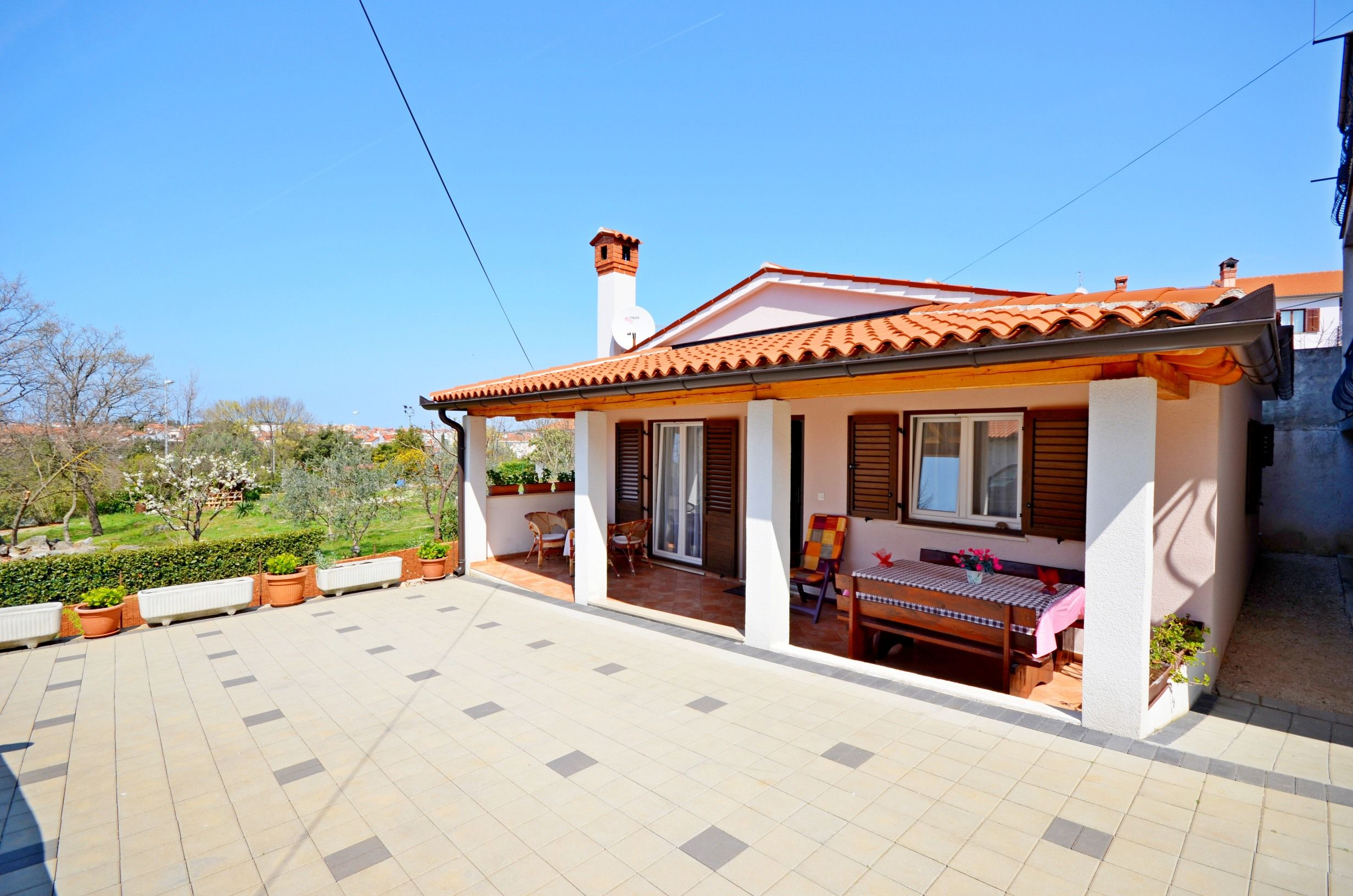 Ferienwohnung in Rovinj mit Klima, Sat-TV, Internet