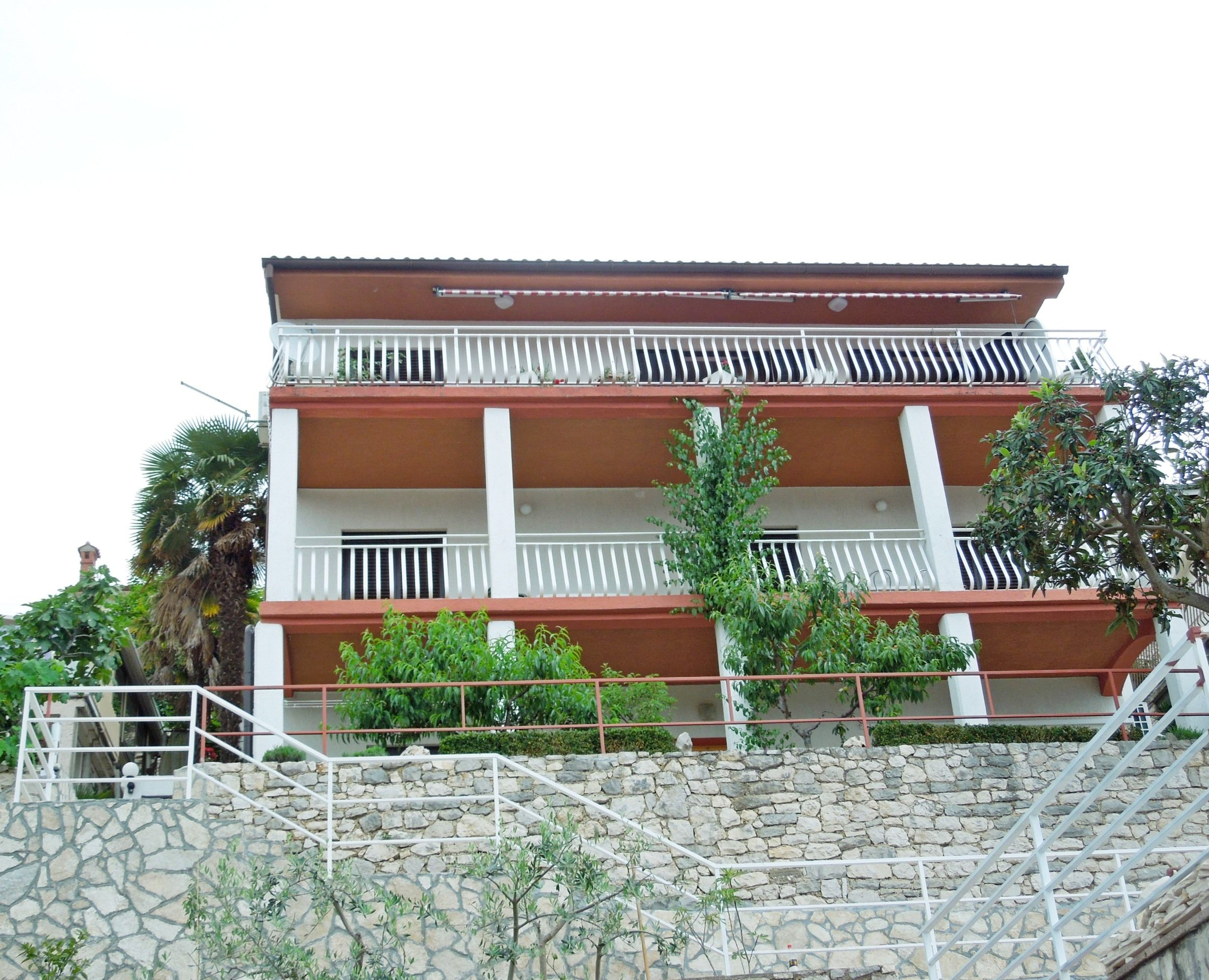 Ferienwohnung in Rabac mit Klima, Sat-TV, Meerblick