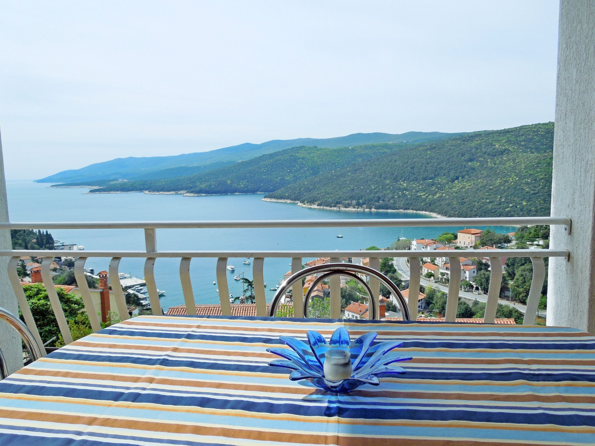 Ferienwohnung in Rabac mit Klima, Sat-TV, Meerblick