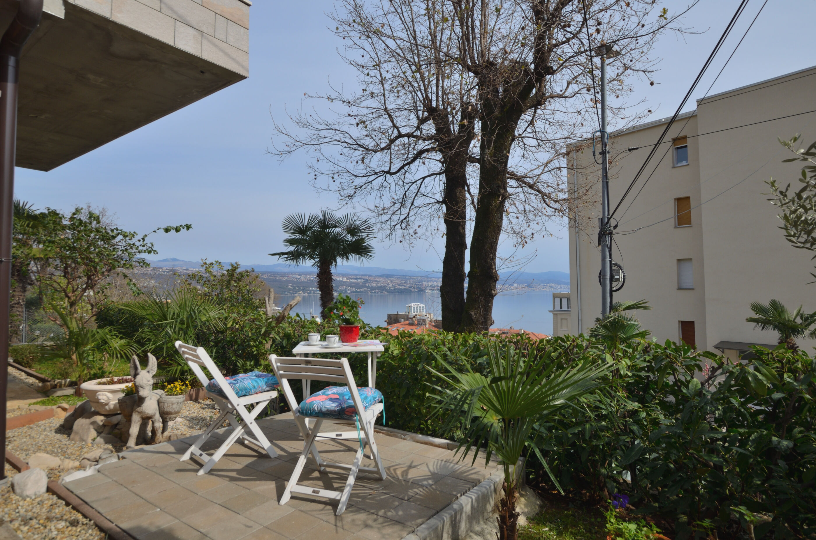 Studio in Opatija mit Klima, Sat-TV, Meerblick
