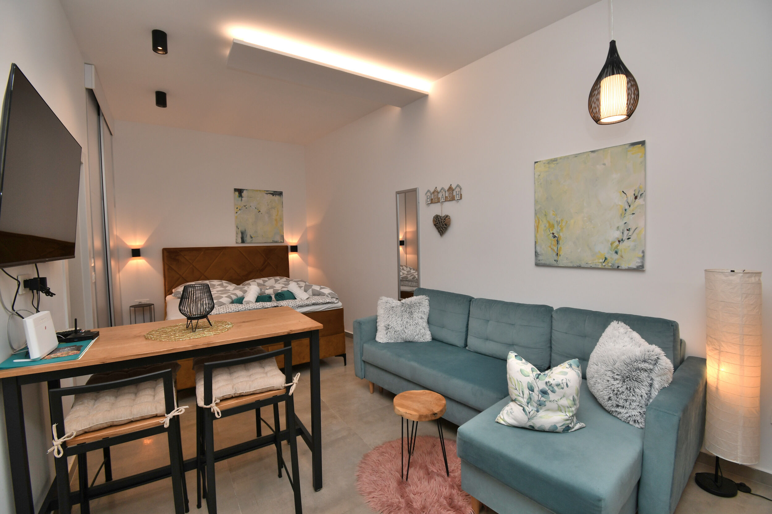 Studio in Labin mit Klima, Sat-TV, Internet