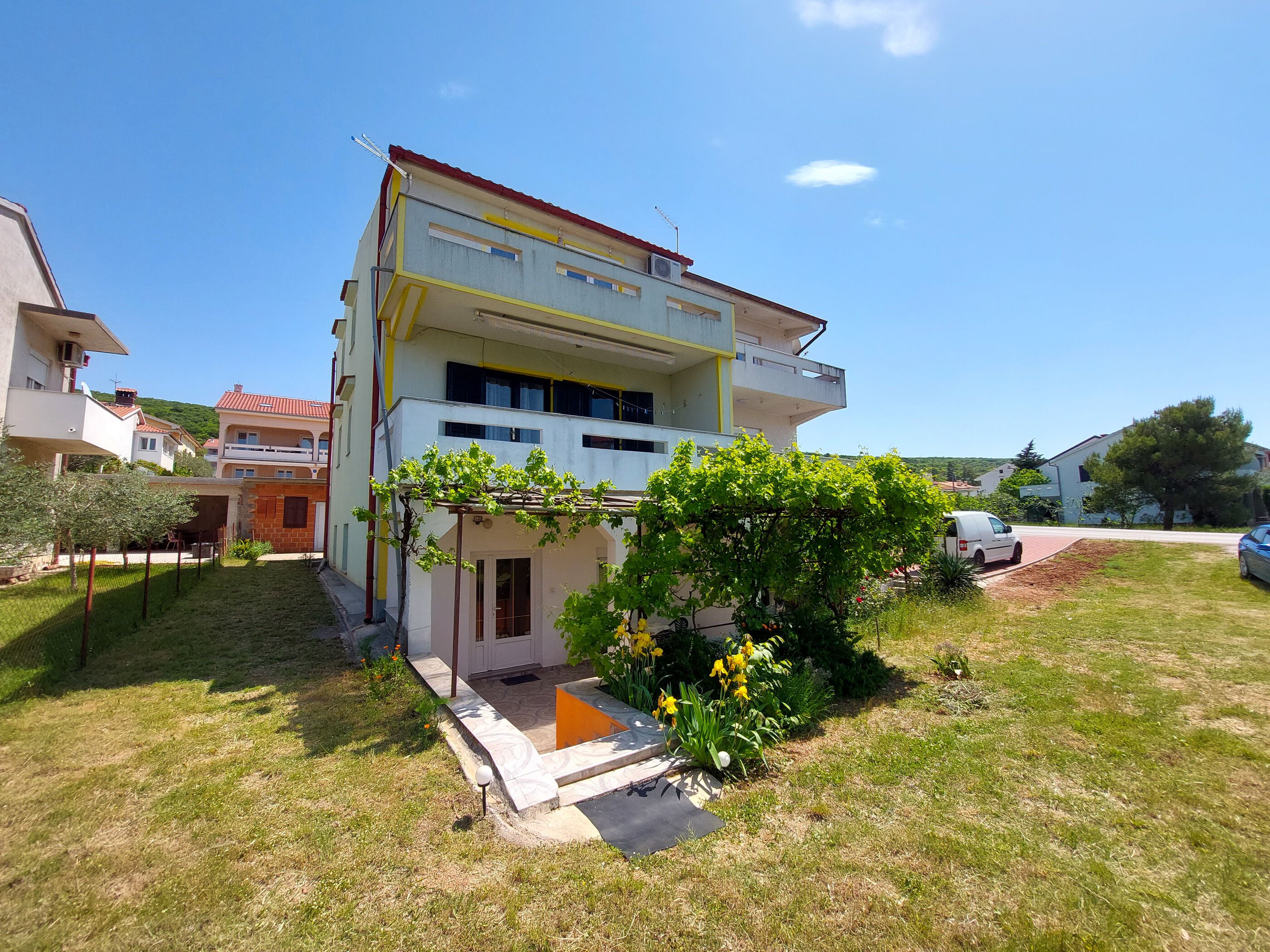 Ferienwohnung in Punat mit Klima, Internet, Grill