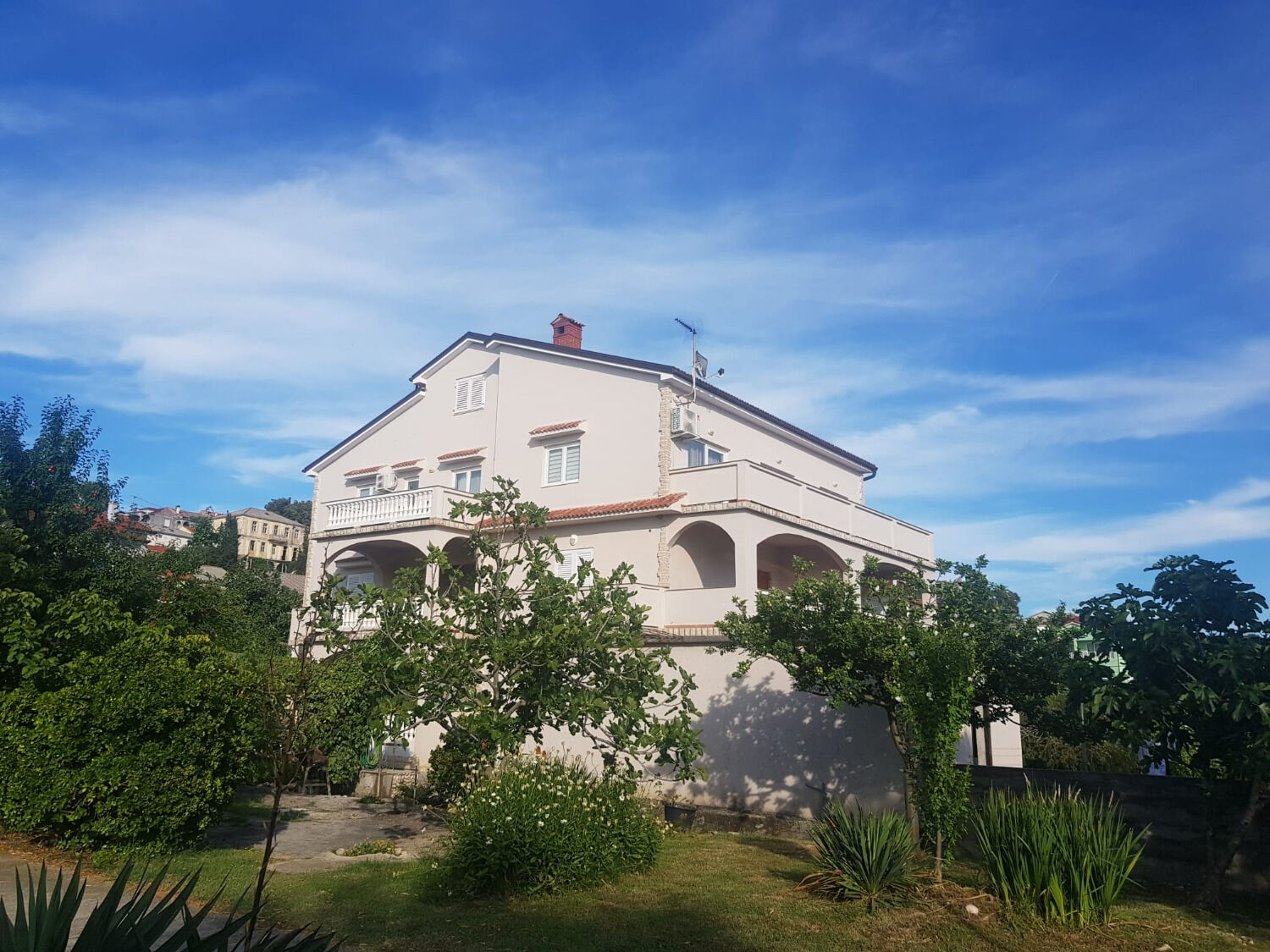 Ferienwohnung in Lopar mit Klima, Sat-TV, Internet
