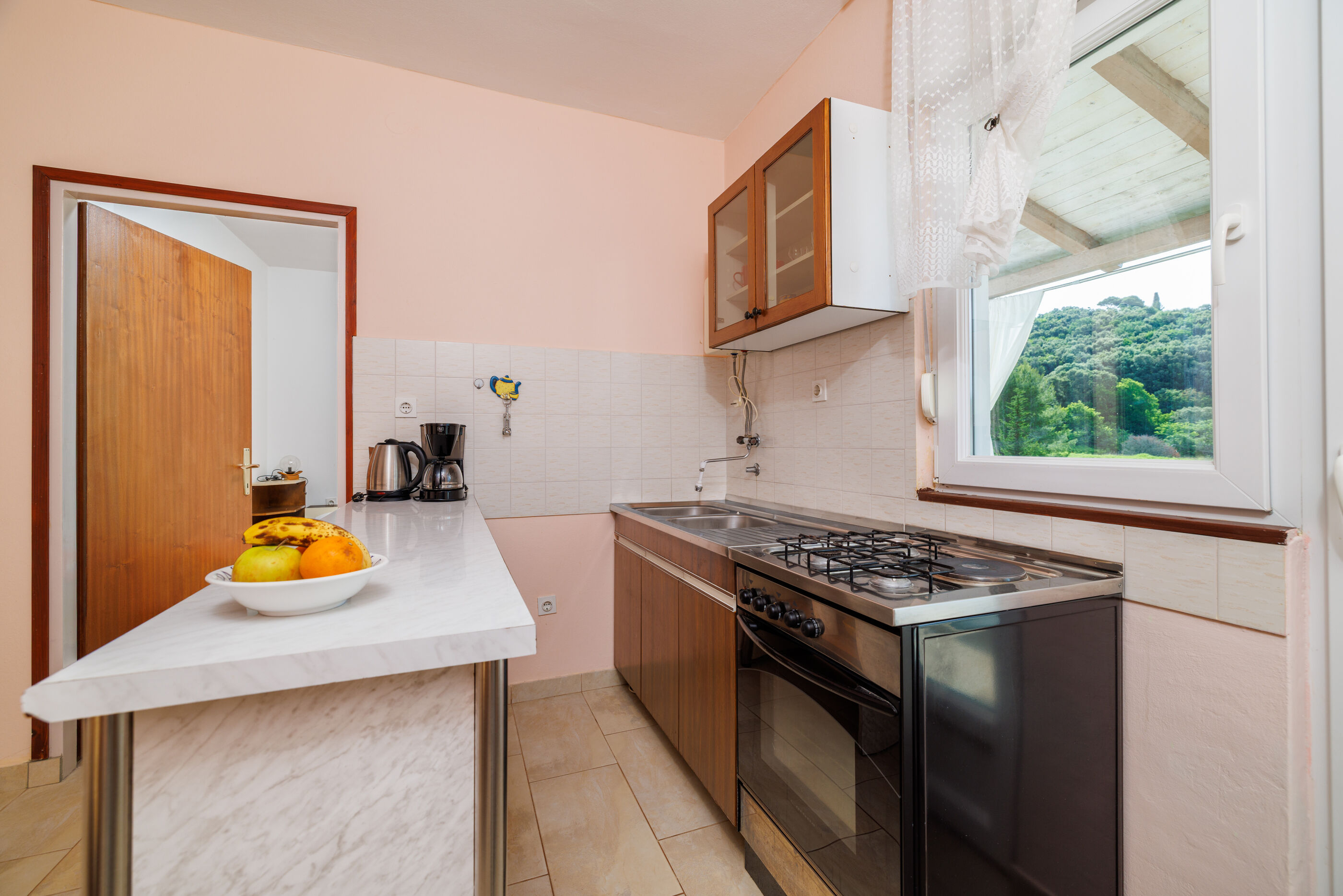 Ferienwohnung in Kampor mit Klima, Internet, Grill