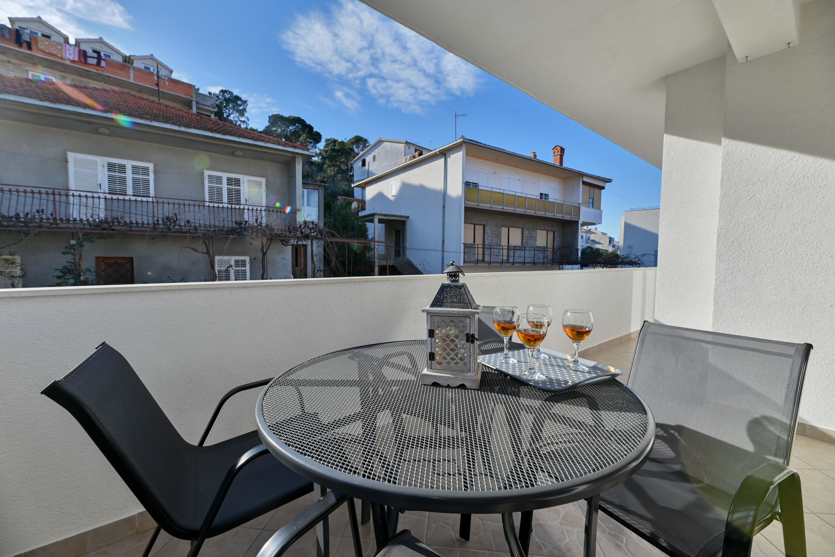 Ferienwohnung in Trogir mit Klima, Sat-TV, Internet