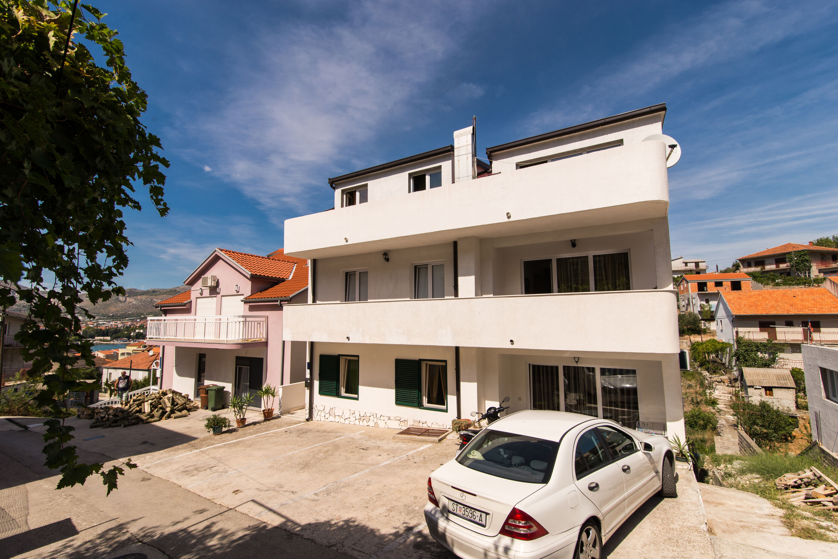 Ferienwohnung in Trogir mit Klima, Sat-TV, Internet