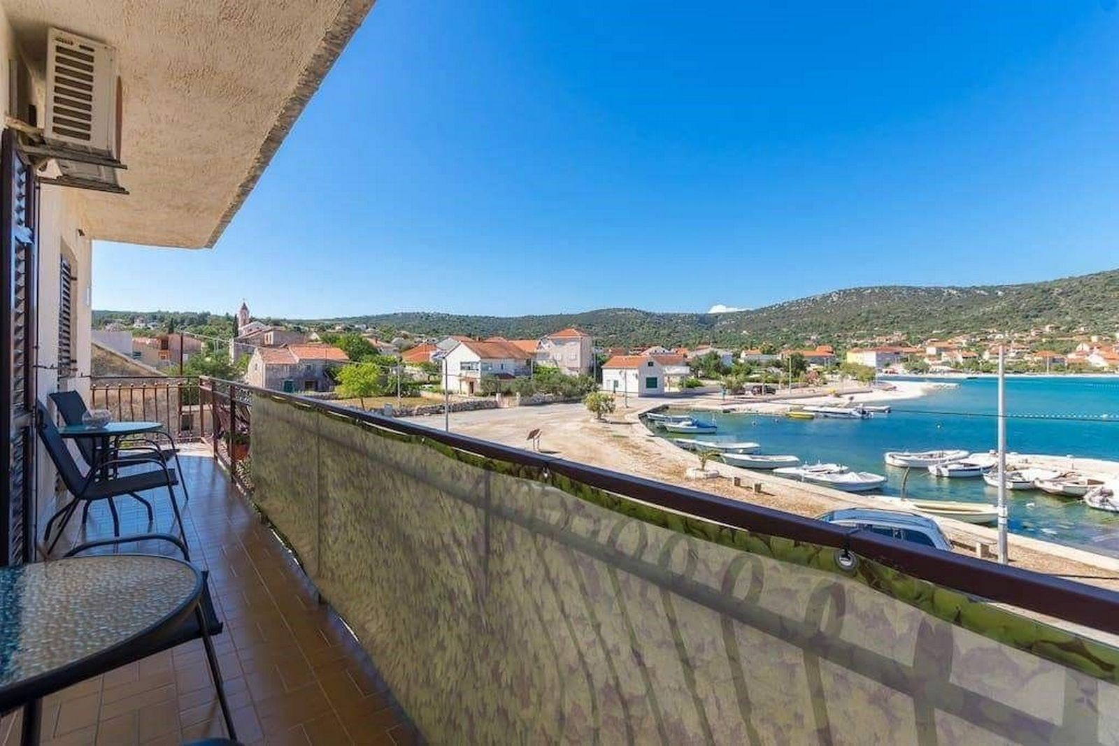 Ferienwohnung in Vinisce mit Klima, Meerblick, Internet