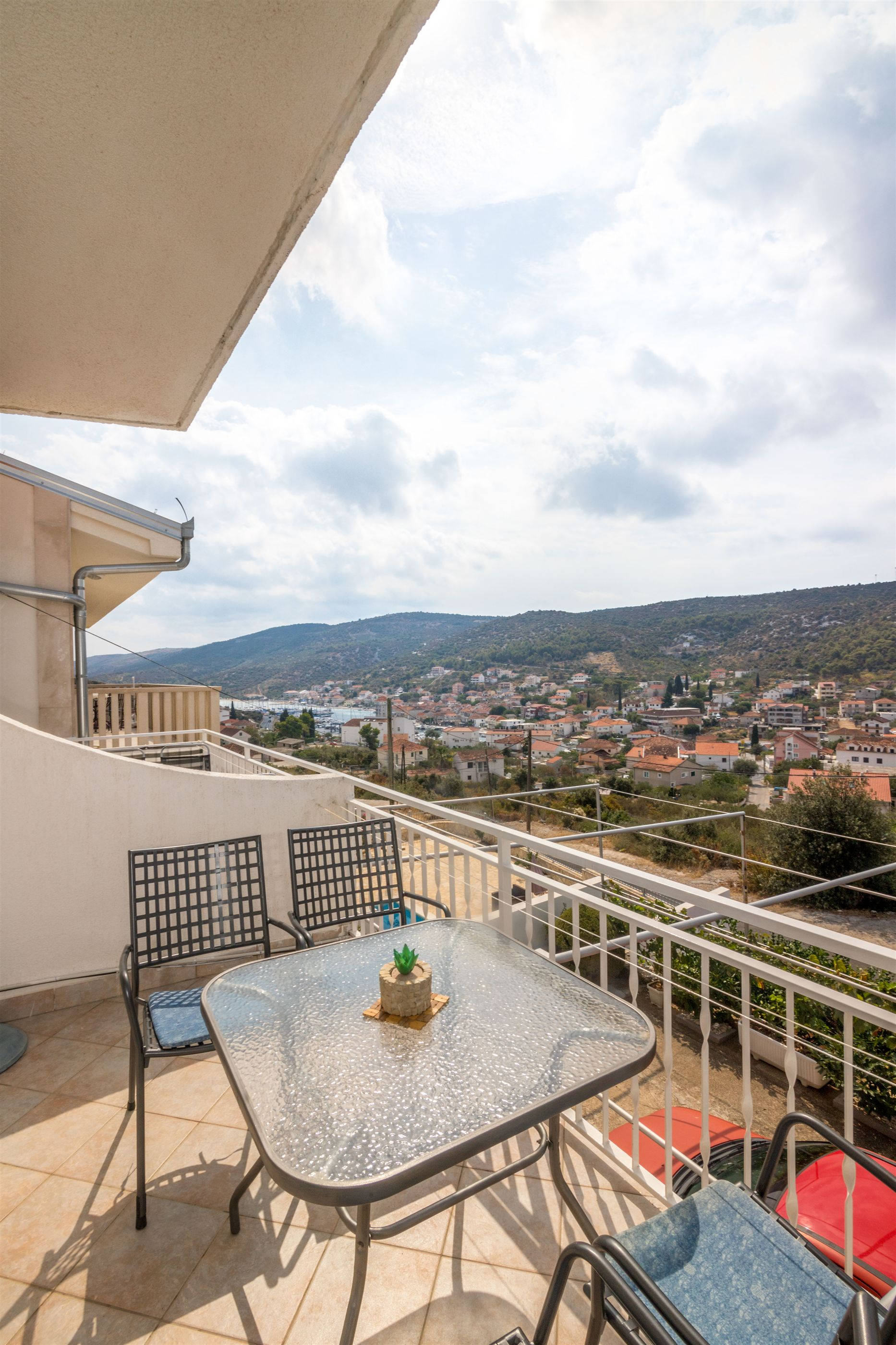 Ferienwohnung in Marina mit Klima, Meerblick, Internet