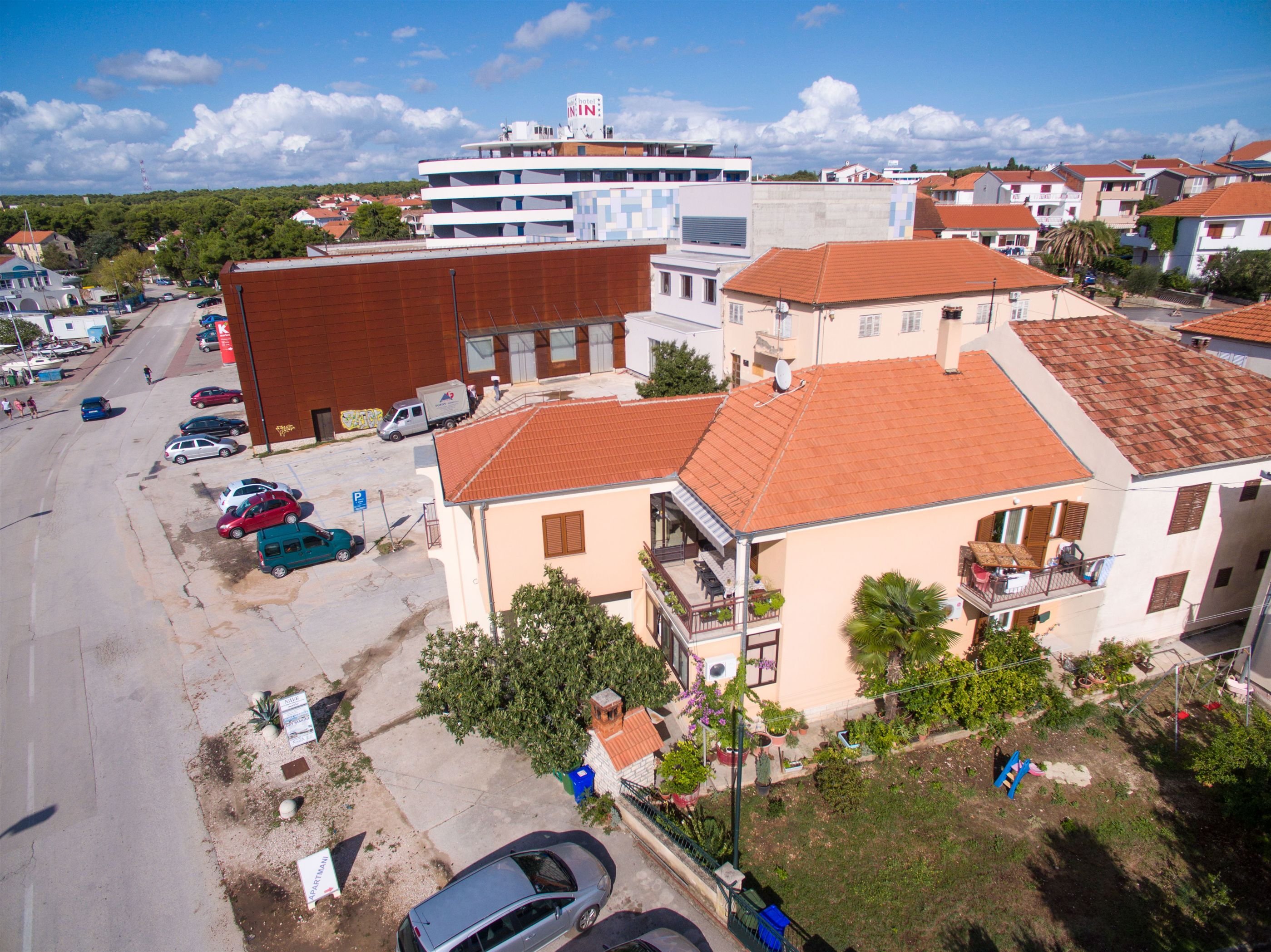 Studio in Biograd mit Klima, Sat-TV, Meerblick